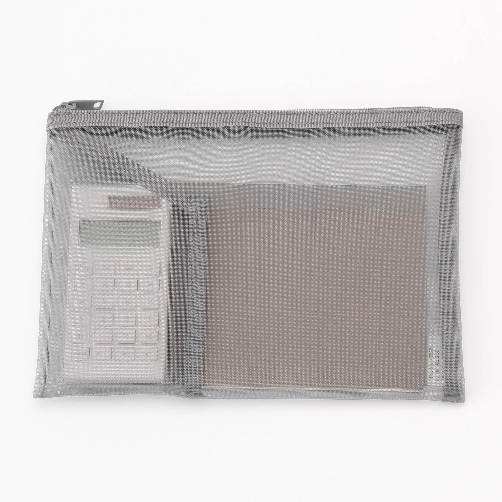 Nylon Mesh Pouch with Pocket - Image 11
