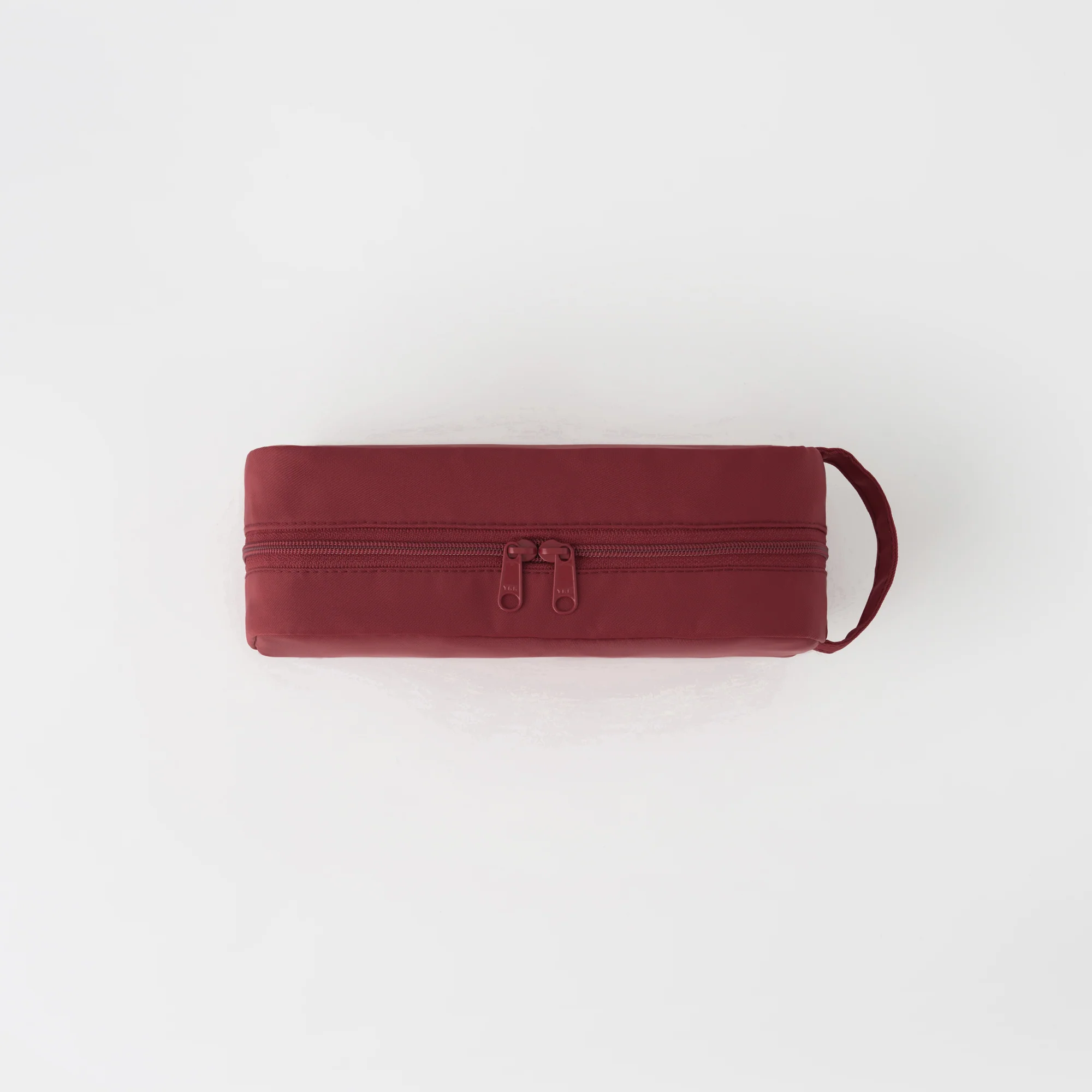 Nylon Pen Case with Handle - Red - Image 3