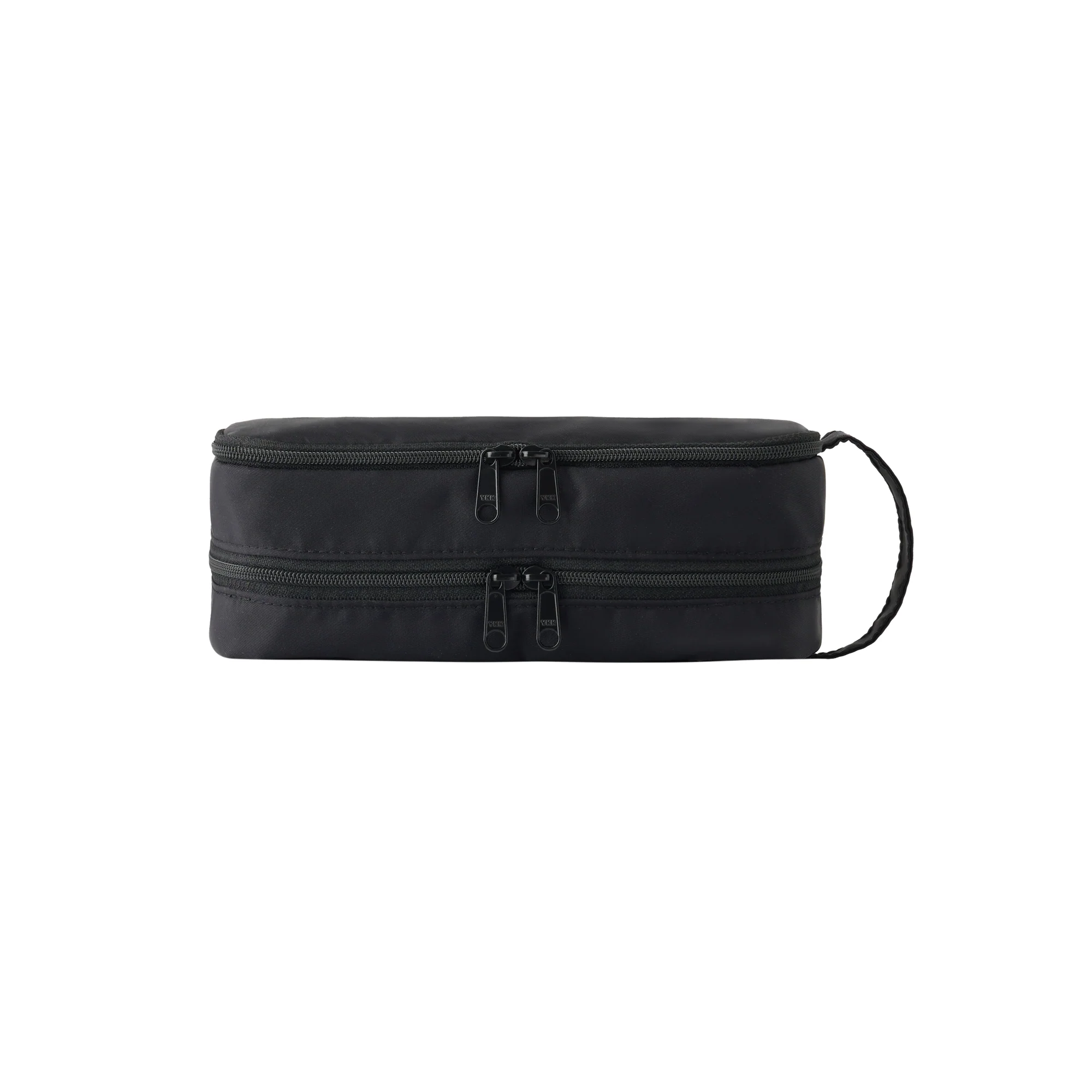 Nylon Pen Case with Window - Black