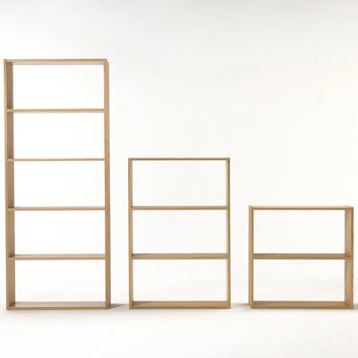 Stacking Shelf - Oak - Wide - 3 Tiers - Image 6