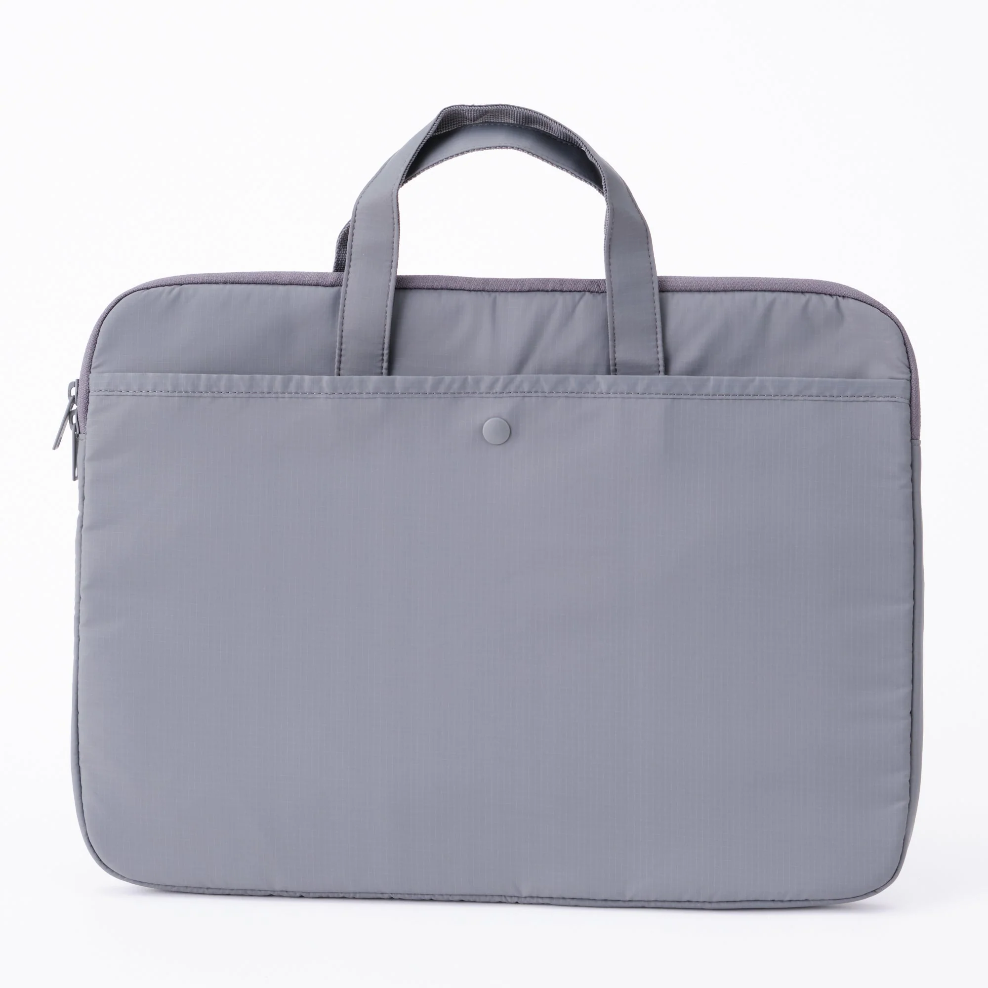 Parachute Cloth Laptop Bag - Gray - Image 3