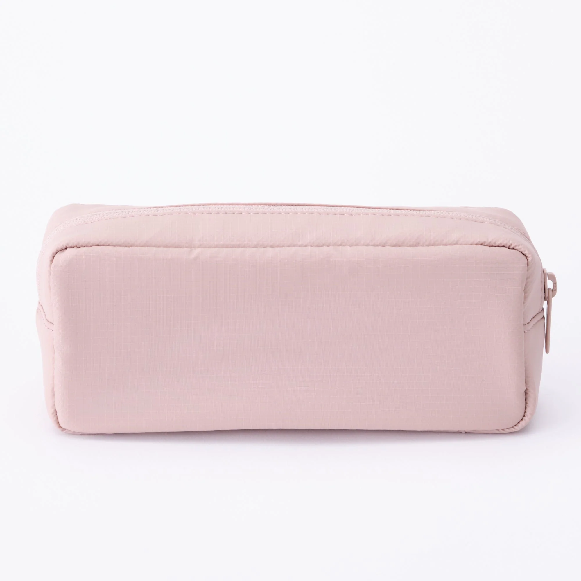 Parachute Cloth Large Pen Case - Pink Beige - Image 3