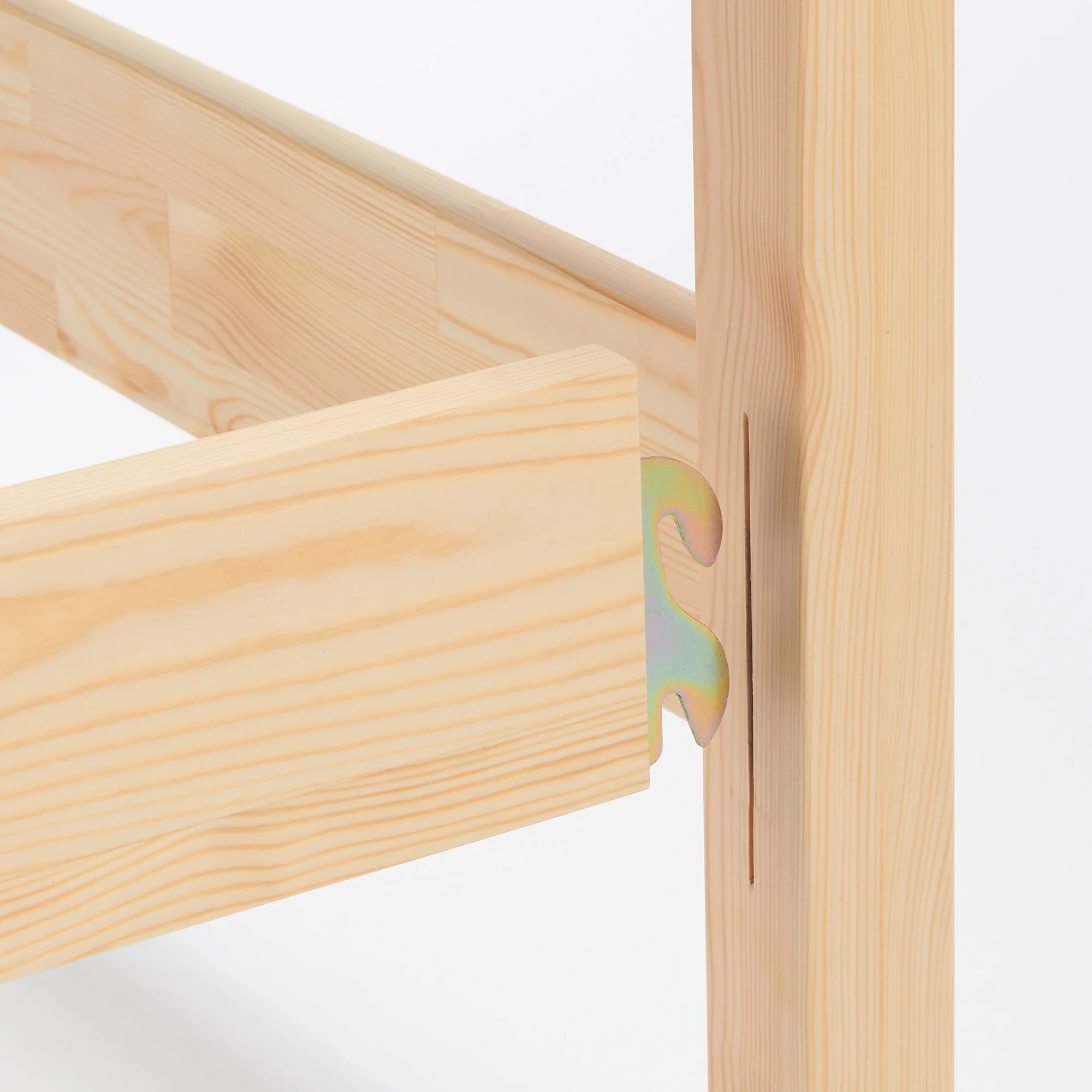 [HD] Pine Wooden Bed - Queen - Image 7