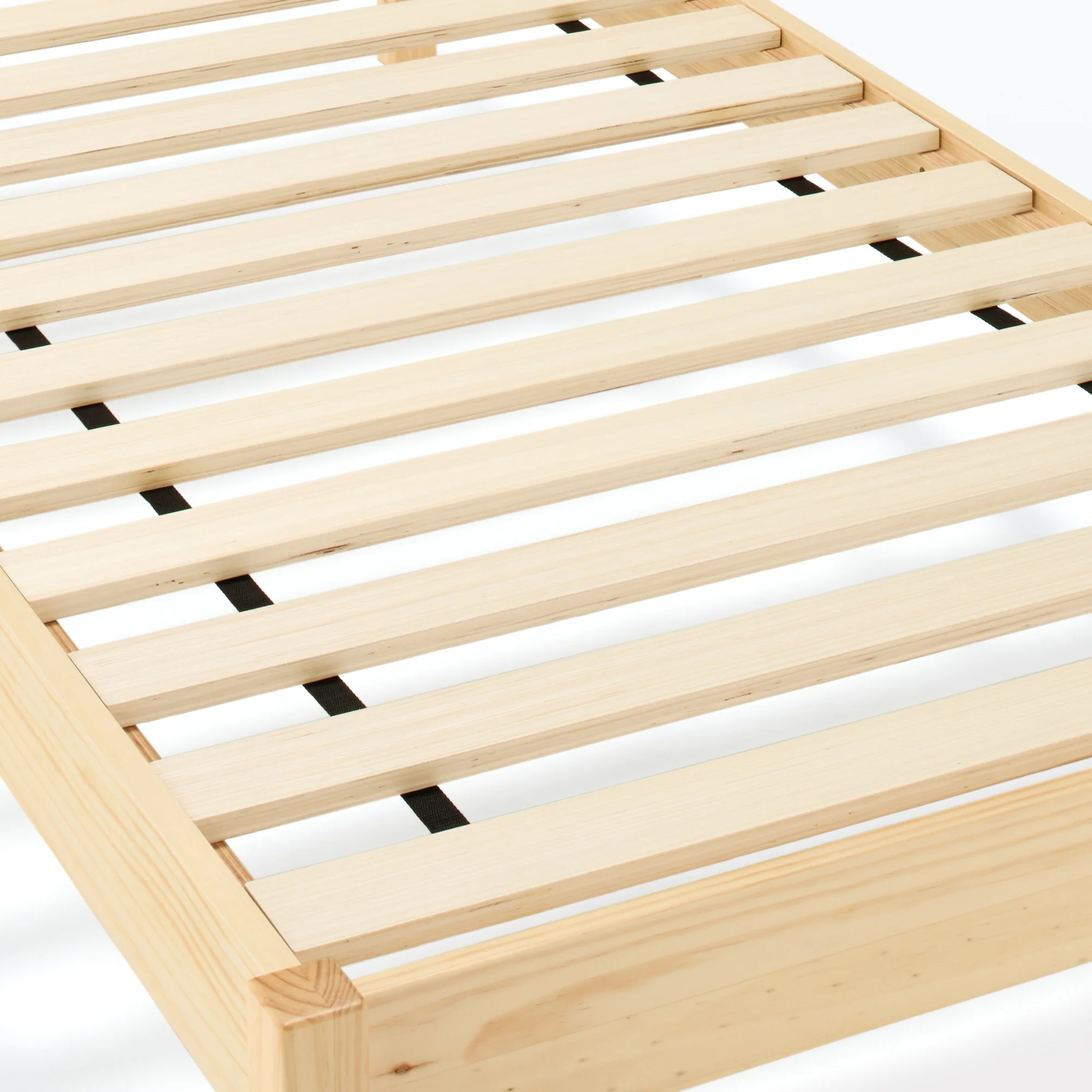 [HD] Pine Wooden Bed - Single - Image 5