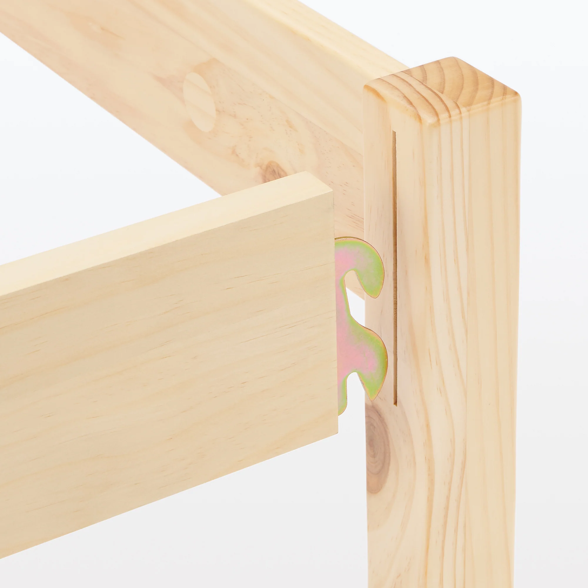 [HD] Pine Wooden Bed - Single - Image 6