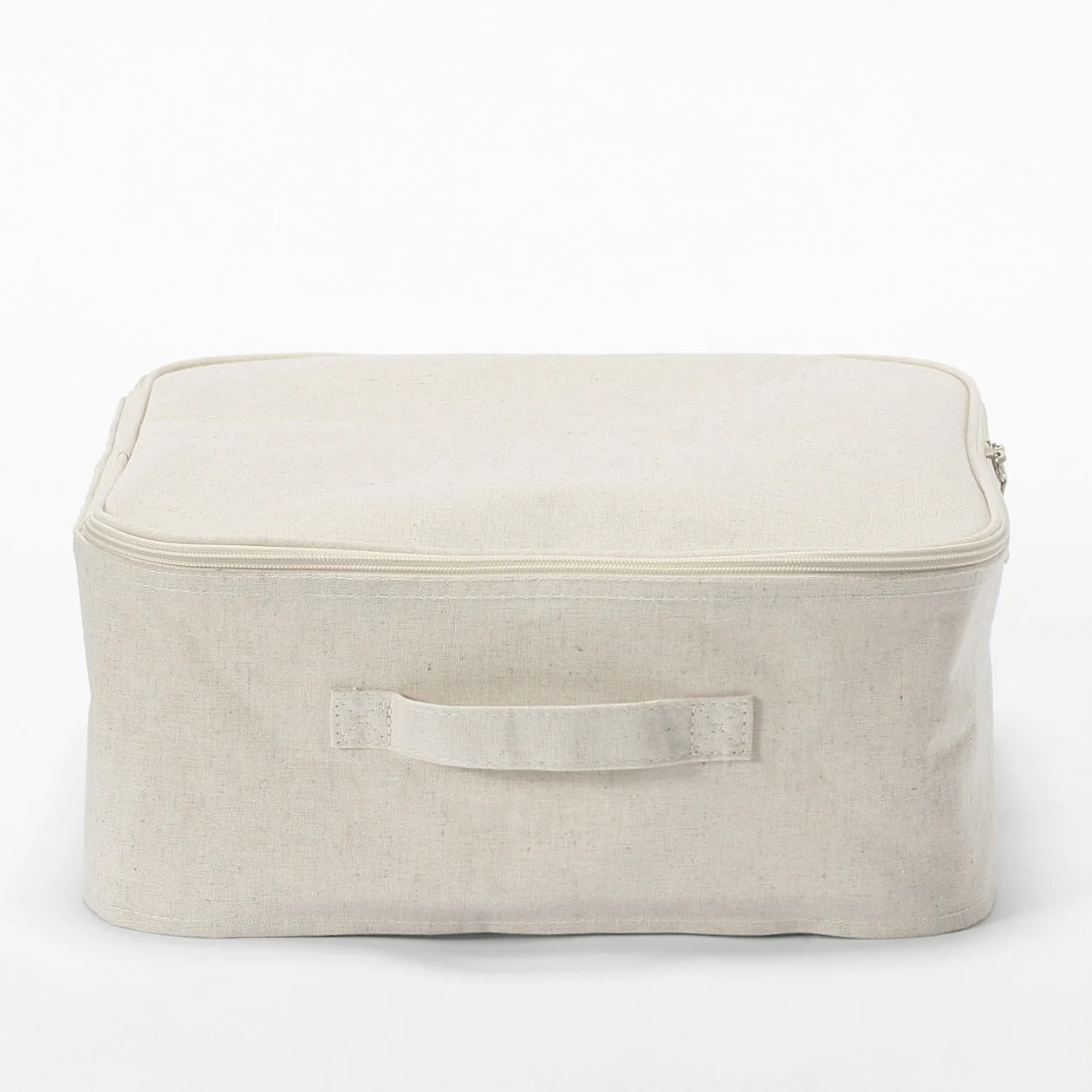 Polyester Linen Soft Box Square with Lid - Small - Image 3