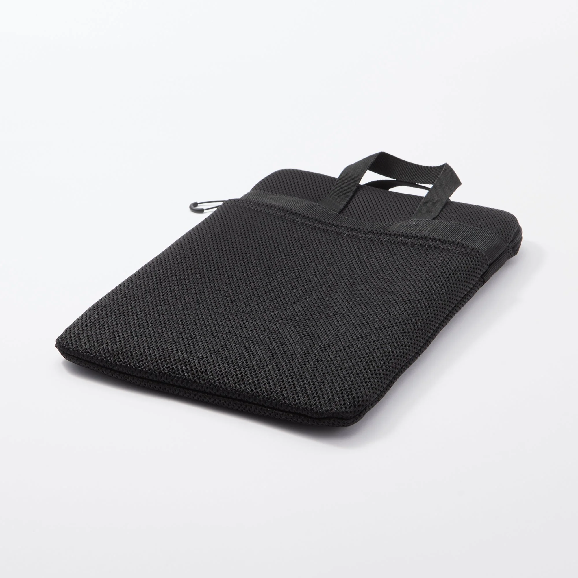 Polyester Vertical Cushioned Tablet Case - Black - Image 3