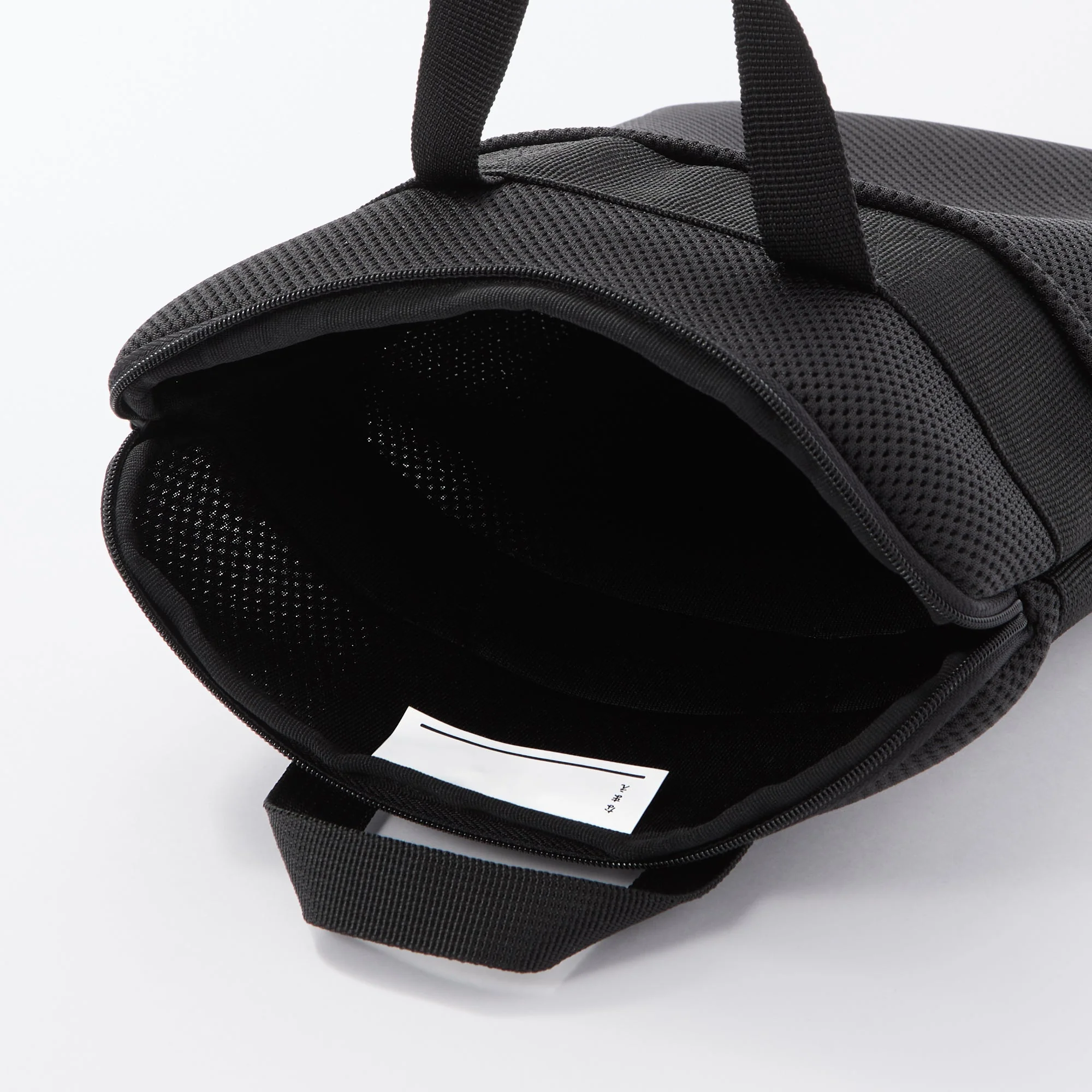 Polyester Vertical Cushioned Tablet Case - Black - Image 4