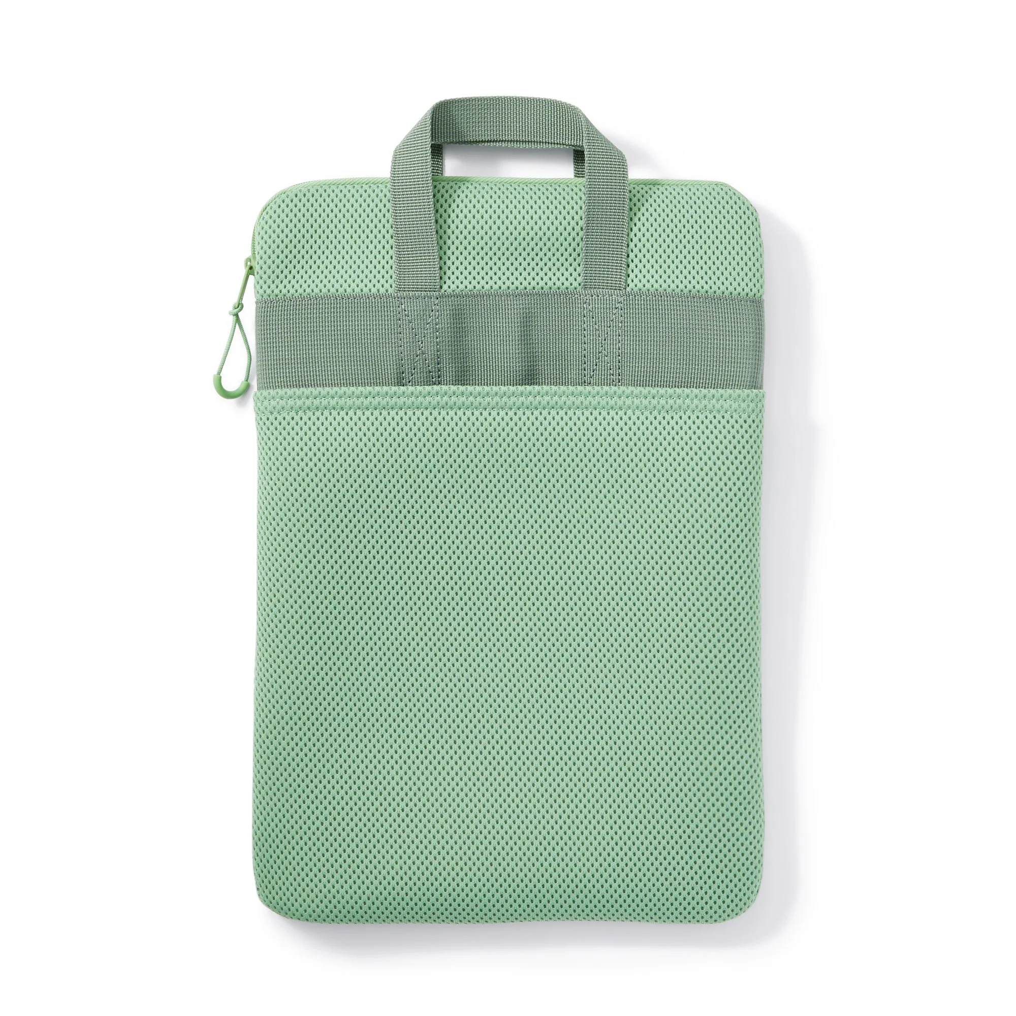 Polyester Vertical Cushioned Tablet Case - Green