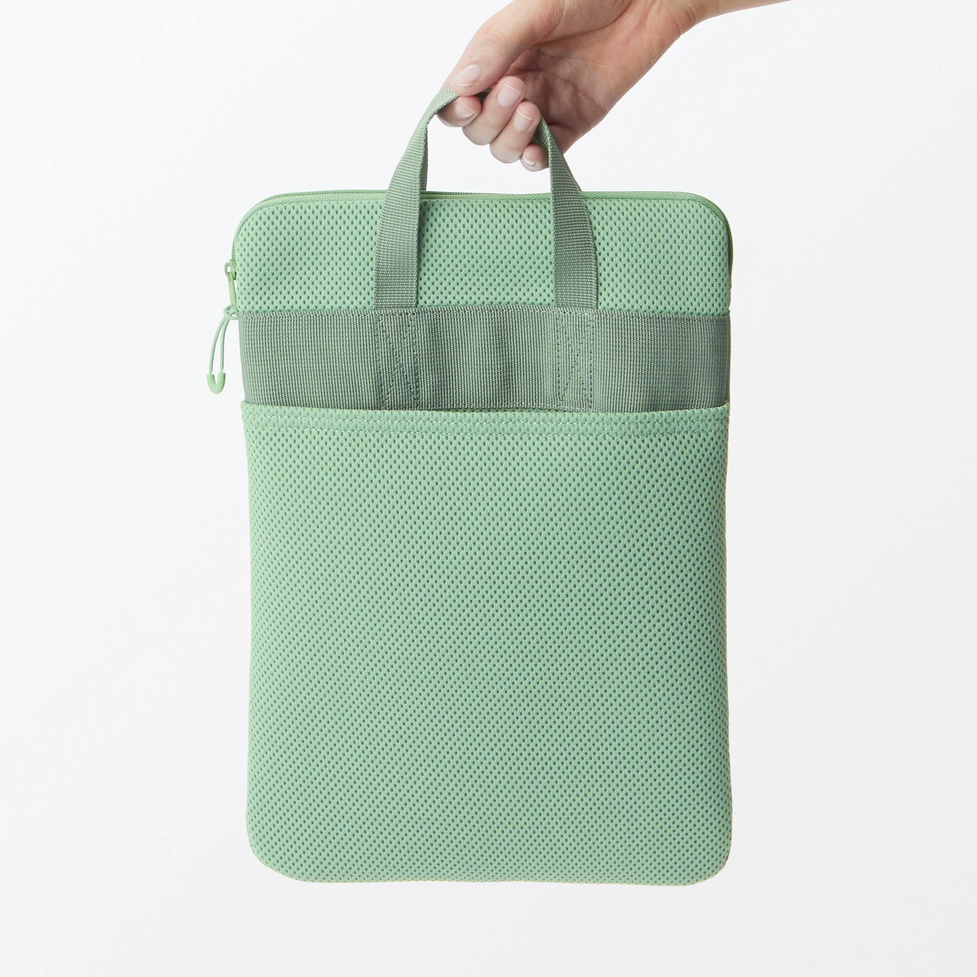 Polyester Vertical Cushioned Tablet Case - Green - Image 7