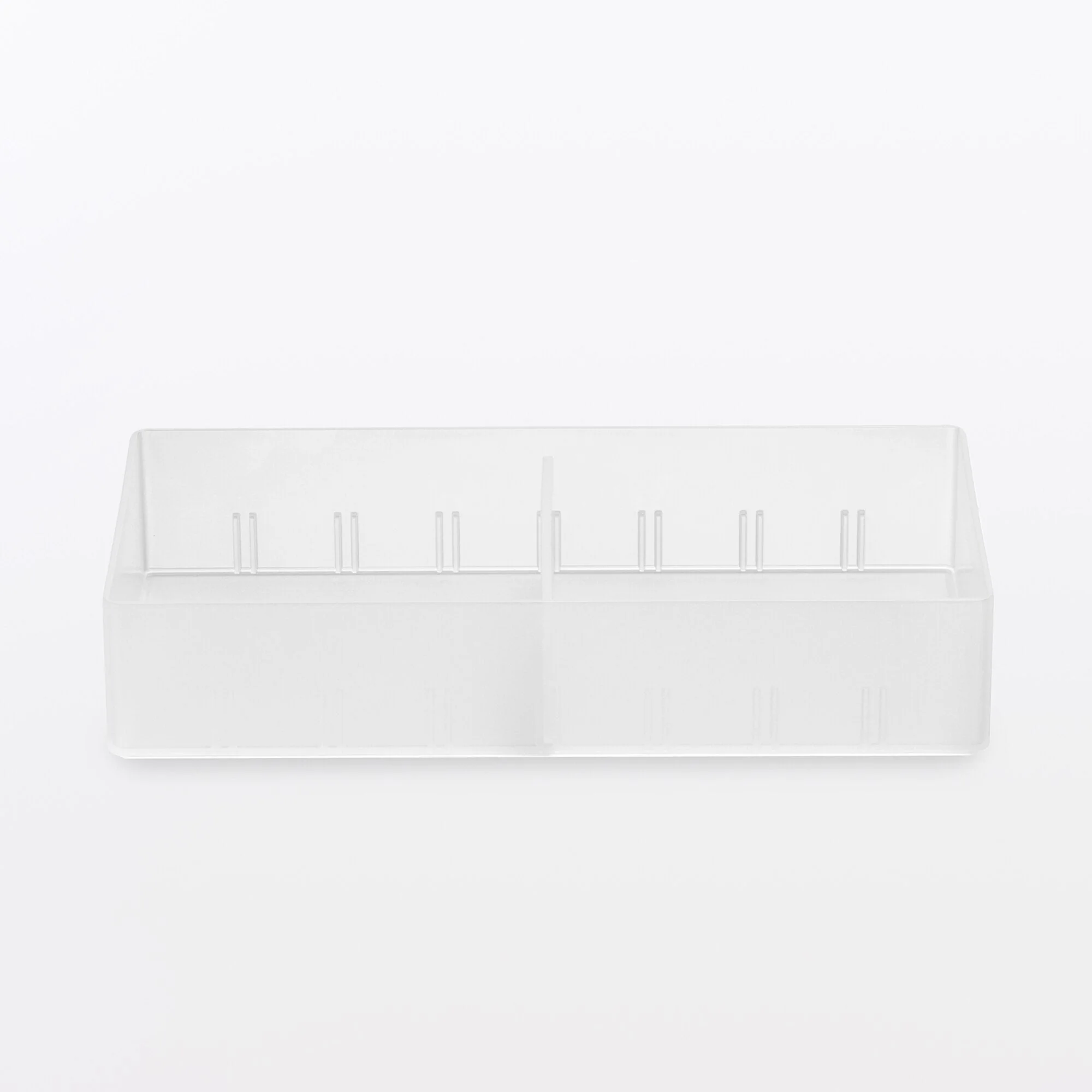 Polypropylene Desk Organizer 2 (W3.9 x D7.9 x H1.6") - Image 3