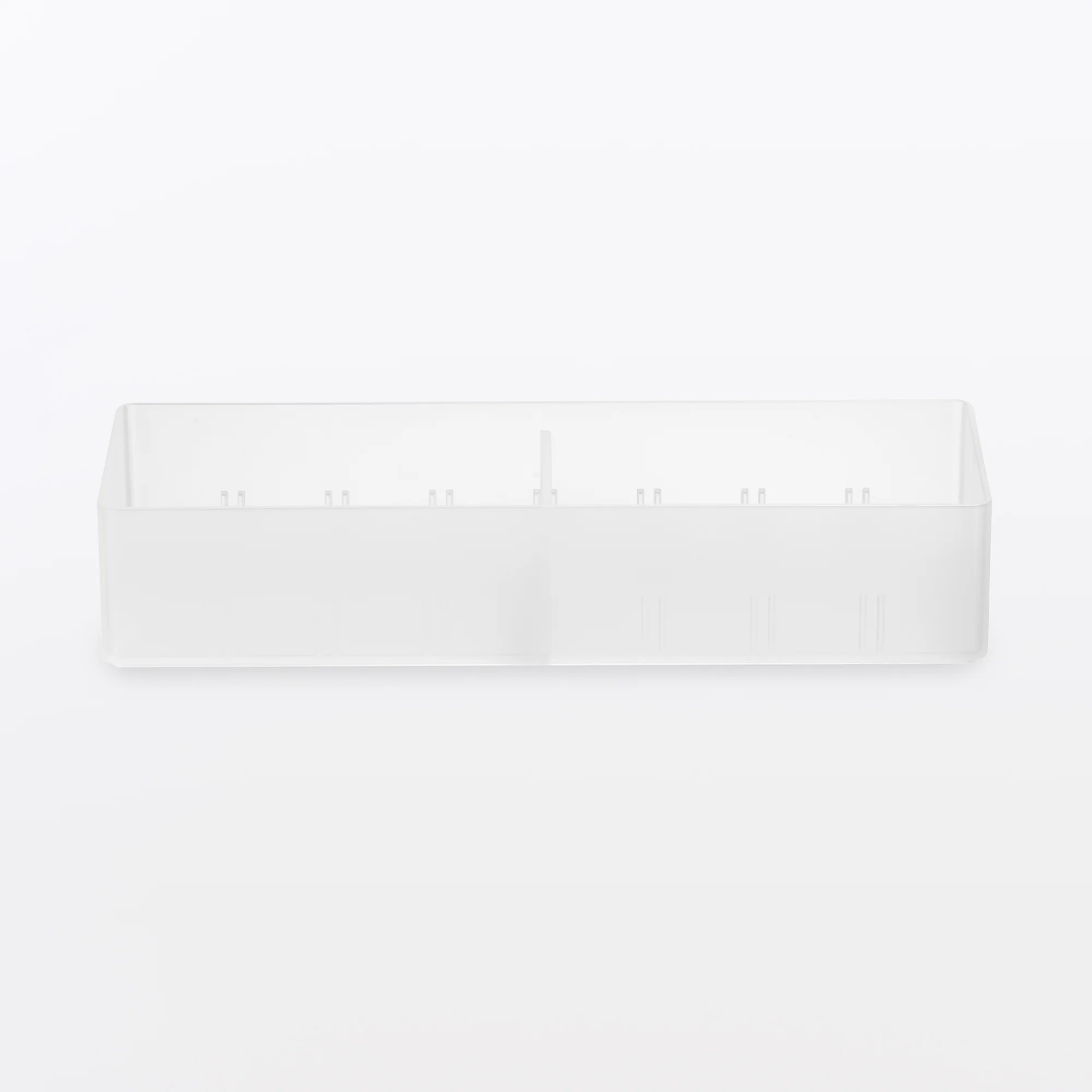Polypropylene Desk Organizer 3 (W2.6 x D7.9 x H1.6") - Image 3