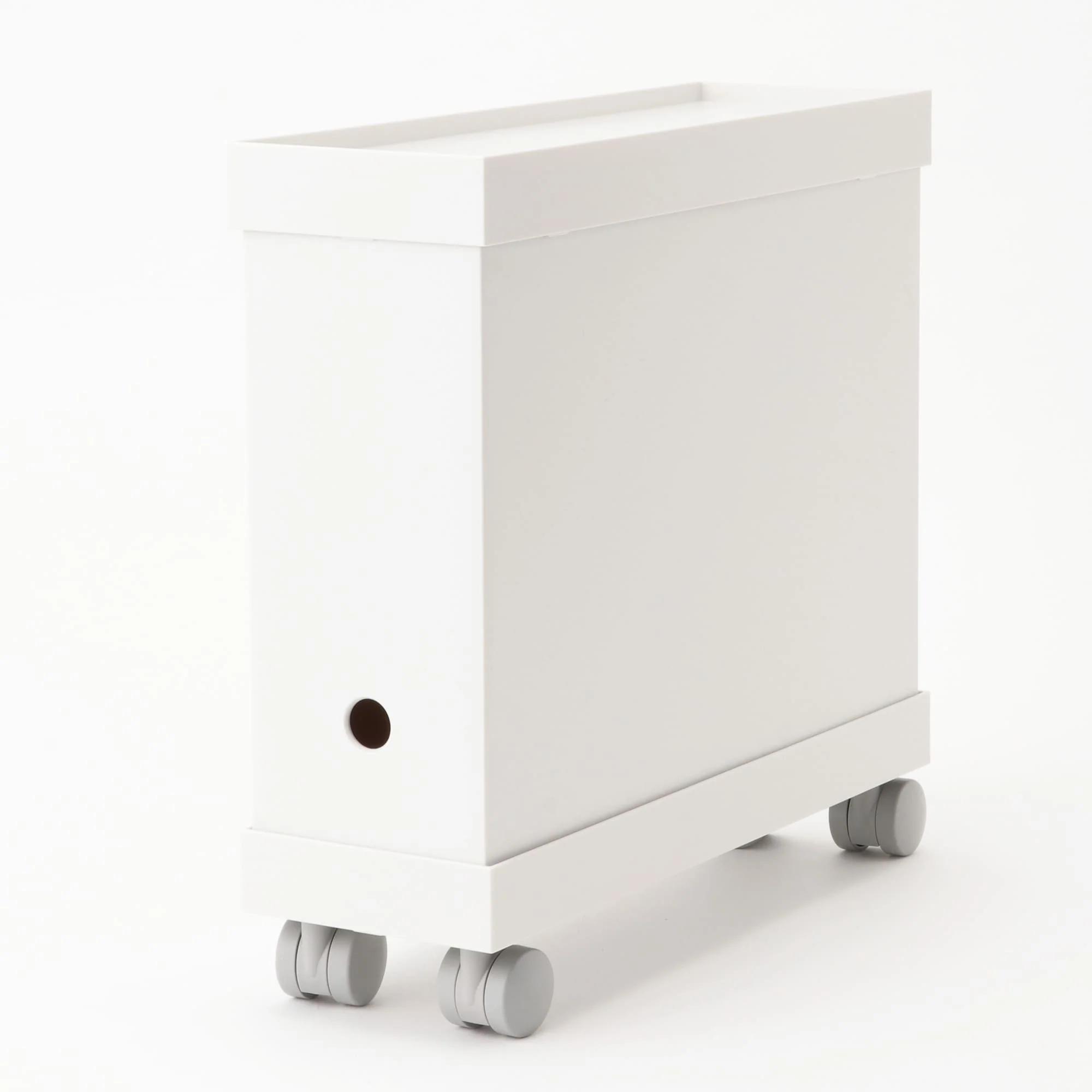 Polypropylene File Box Lid - A4 - White Grey - Image 8