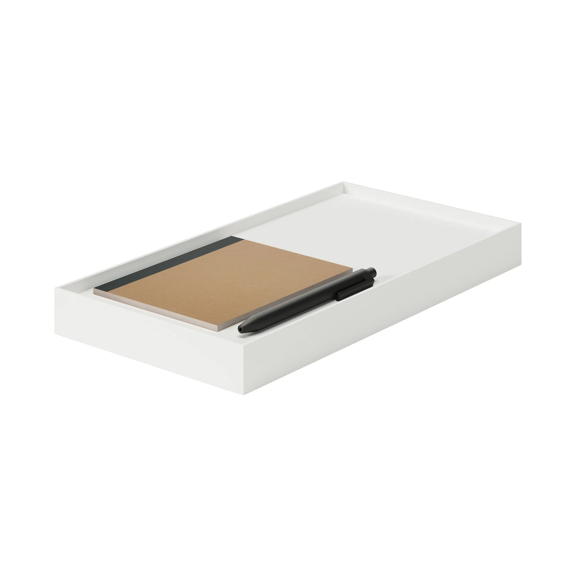 Polypropylene File Box Lid - A4 Wide - White Grey - Image 4