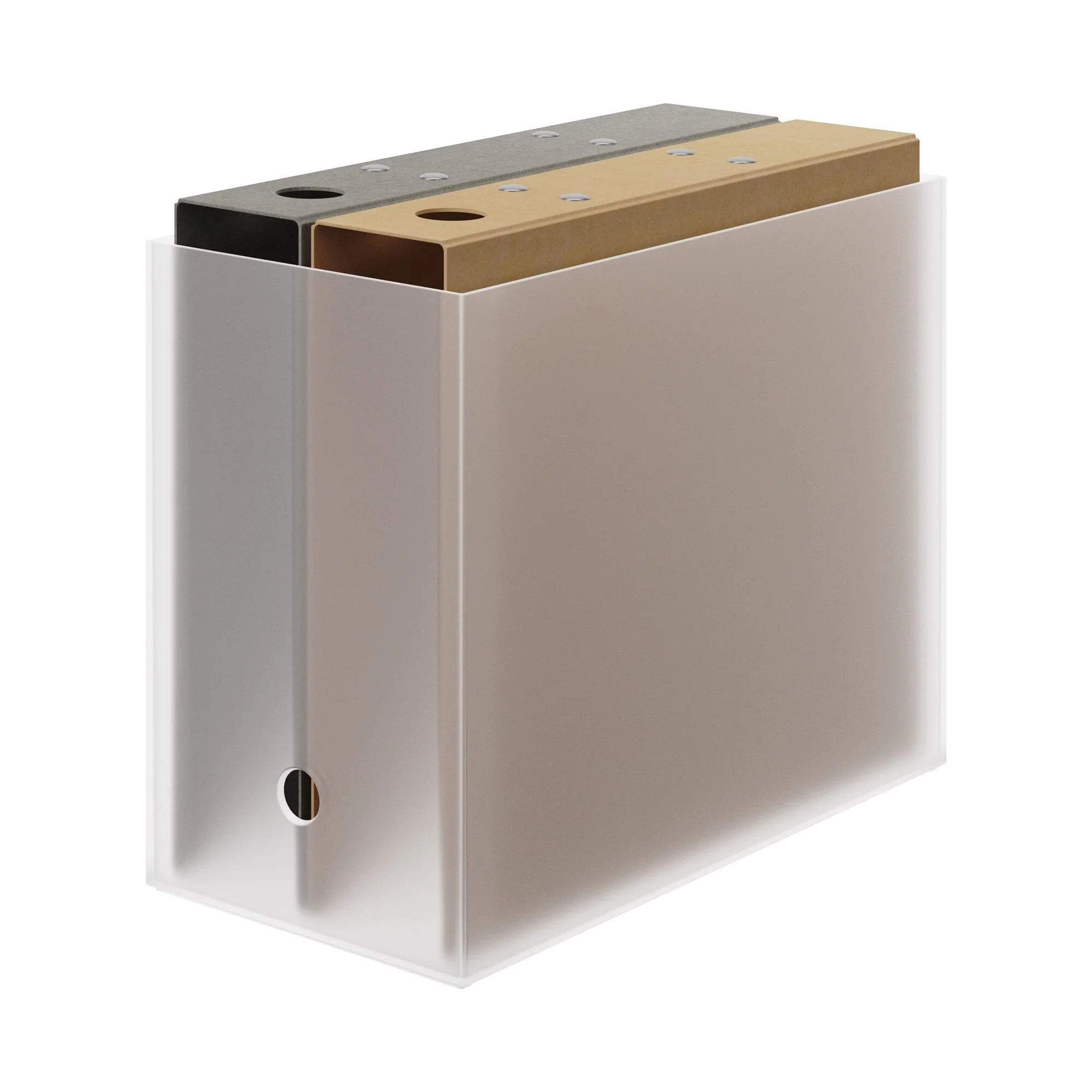 Polypropylene File Box - Wide - Image 9