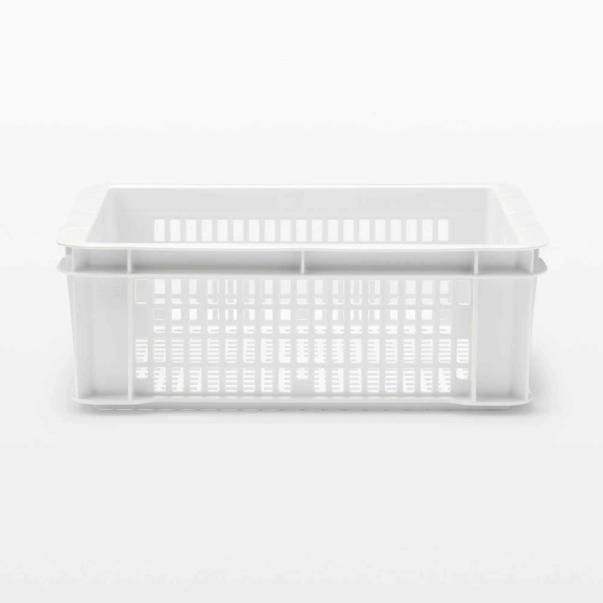Polypropylene Mesh Container White Gray - Image 4