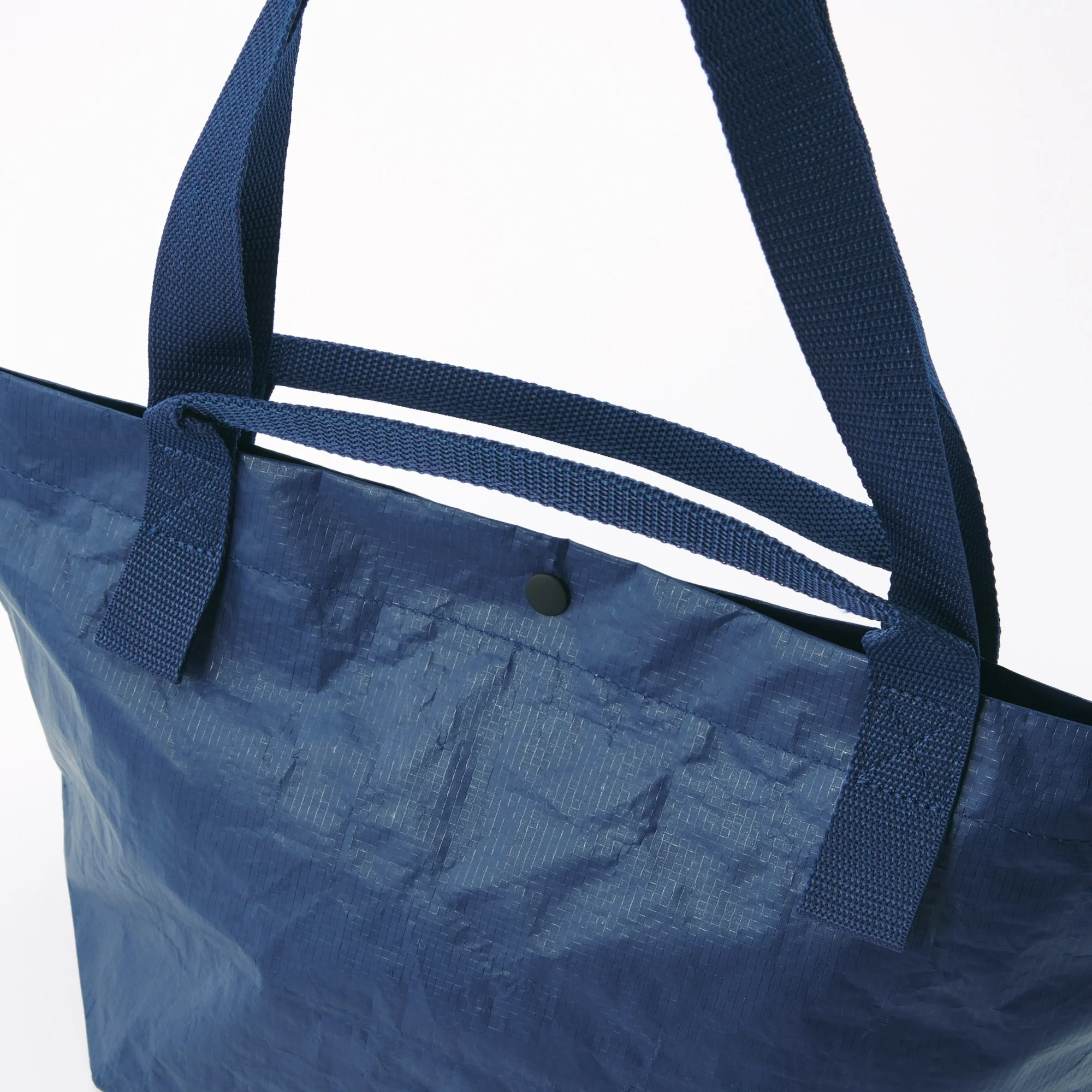 Polypropylene Sheet Mini Tote - Navy - Image 5