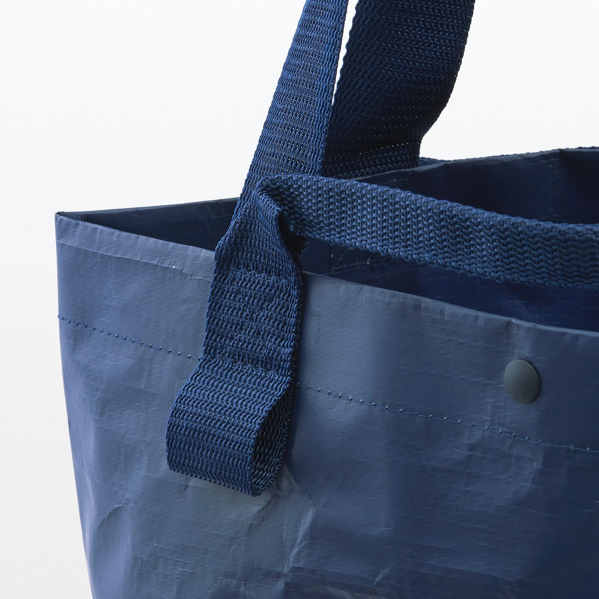 Polypropylene Sheet Mini Tote - Navy - Image 6
