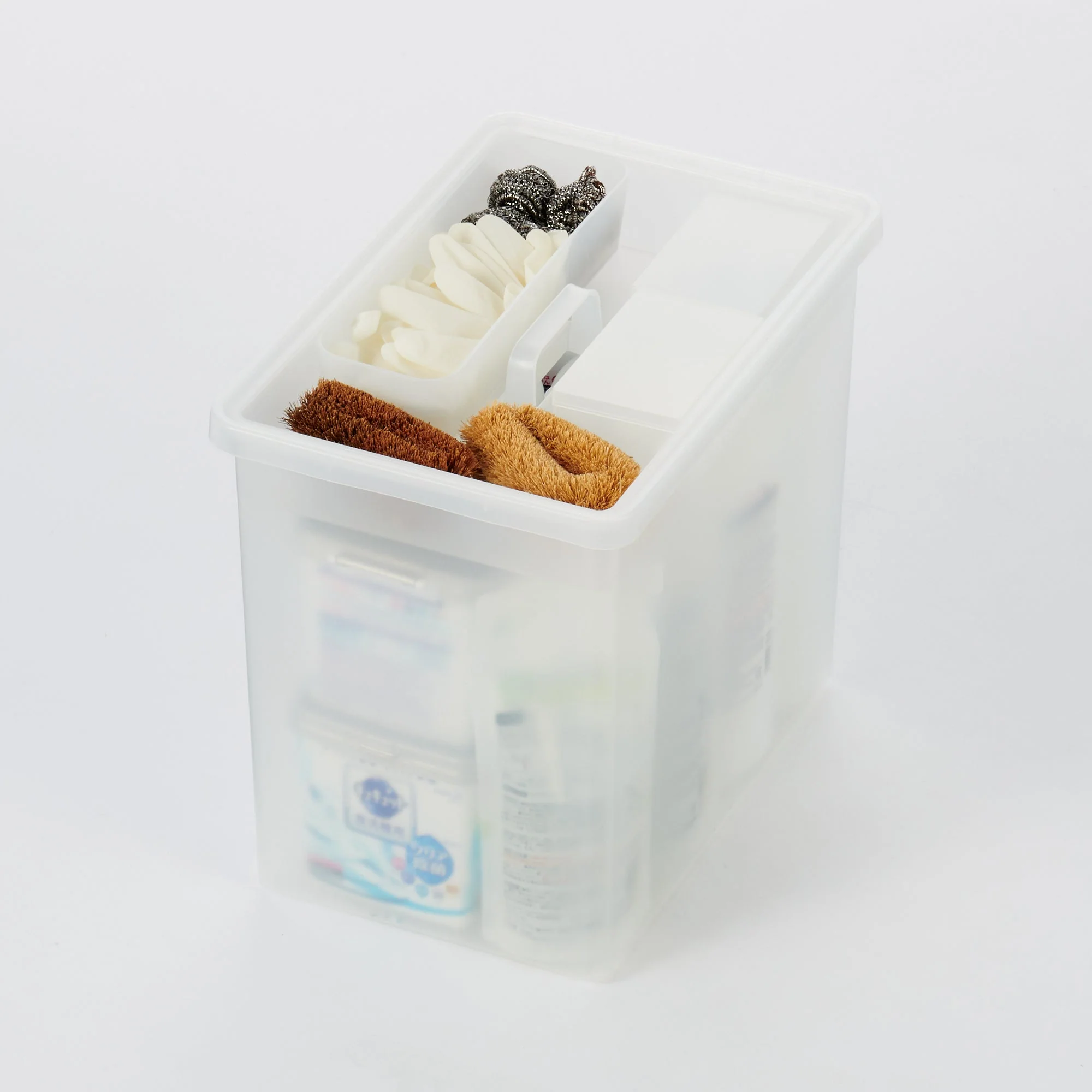 Polypropylene Storage Box - Deep (W14.6 x D9.8 x H12.4") - Image 14