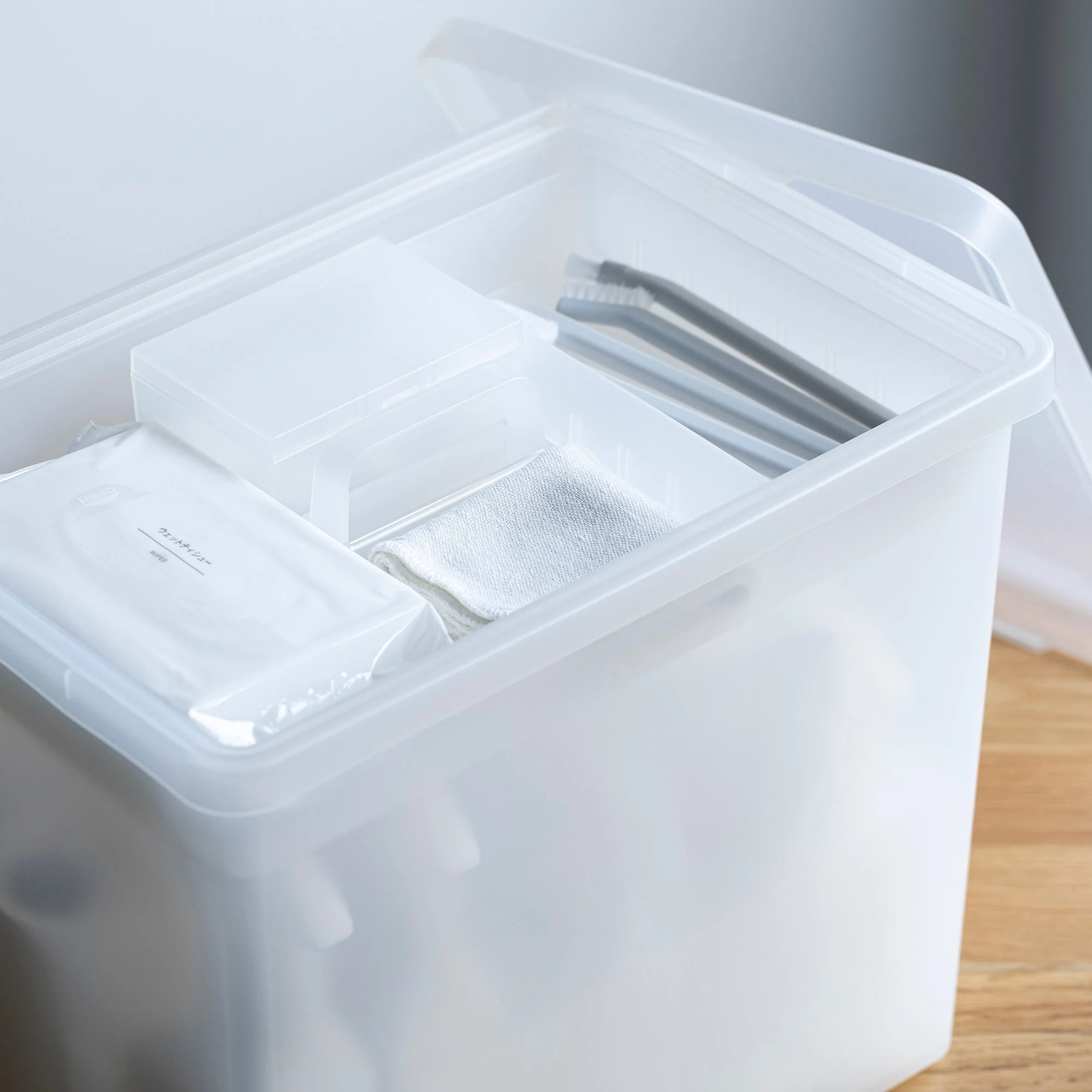 Polypropylene Storage Box - Deep (W14.6 x D9.8 x H12.4") - Image 17