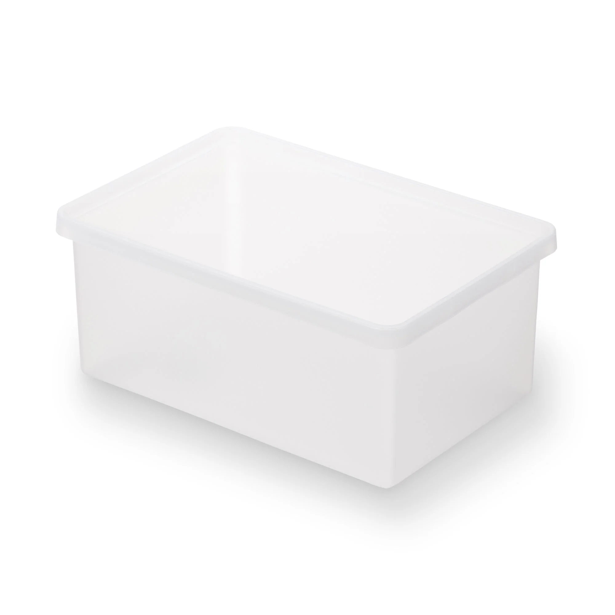 Polypropylene Storage Box - Medium (W14.6 x D9.8 x H6.3")