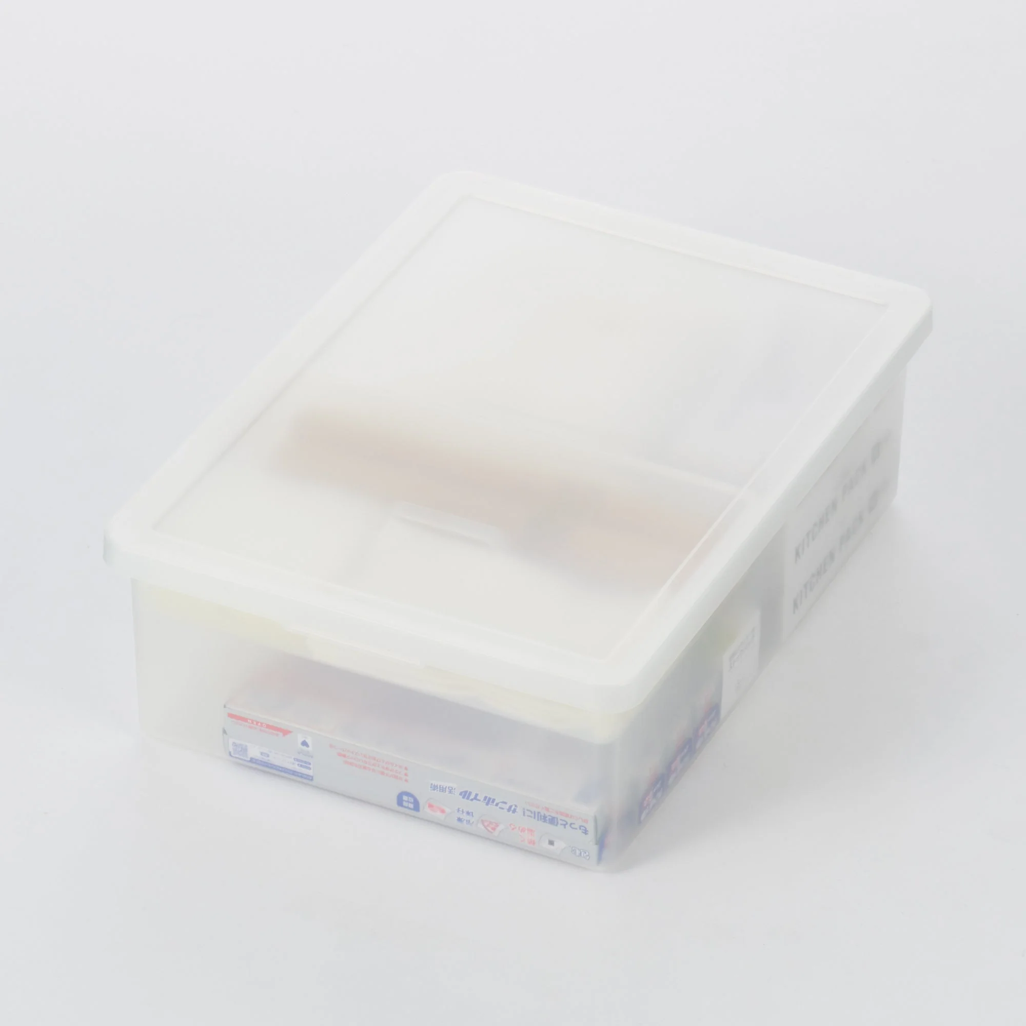 Polypropylene Storage Box Wide Lid (W20.1 x D14.8 x H1") - Image 7