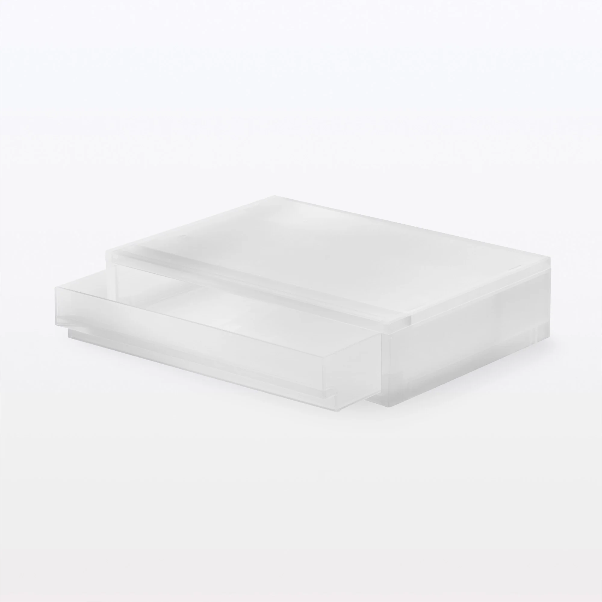Polypropylene Storage Wide Case Extra Shallow (W14.6 x D10.2 x H3.5") - Image 2