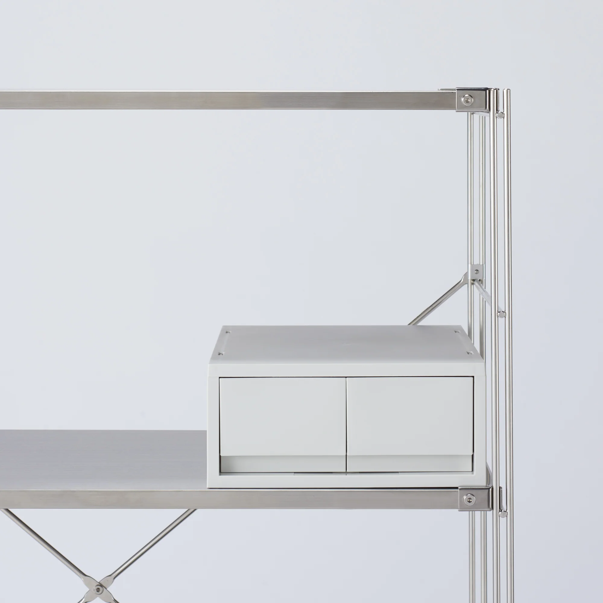 Polypropylene Case 2 Drawer - Shallow (W10.2 x D14.6 x H4.7") - Image 5