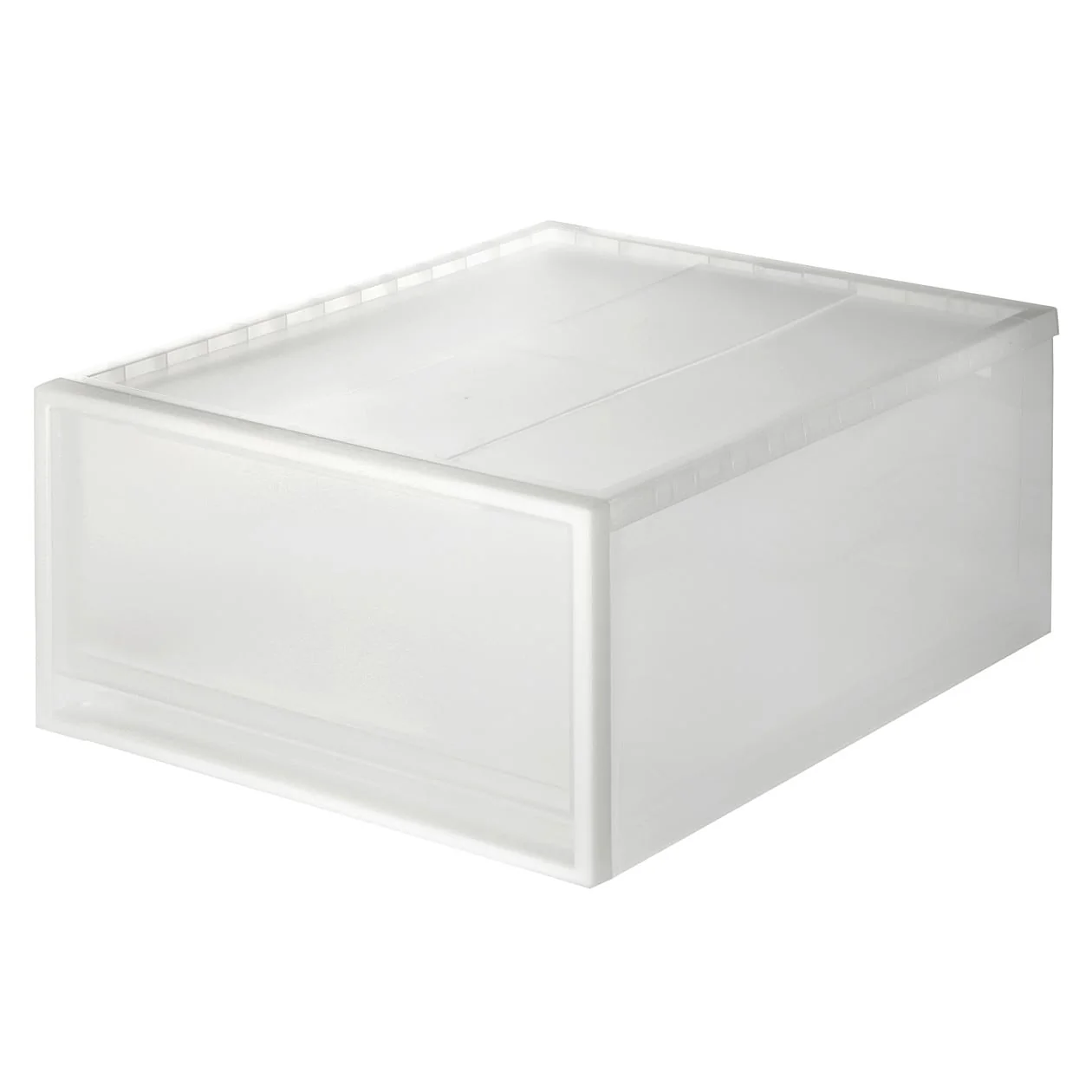 Polypropylene Storage Closet Drawer - Medium (W17.5 x D21.6 x H9.4")