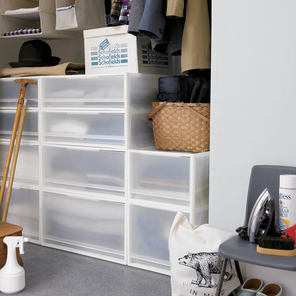 Polypropylene Storage Wide Drawer (W21.7 x D17.5") - Image 17