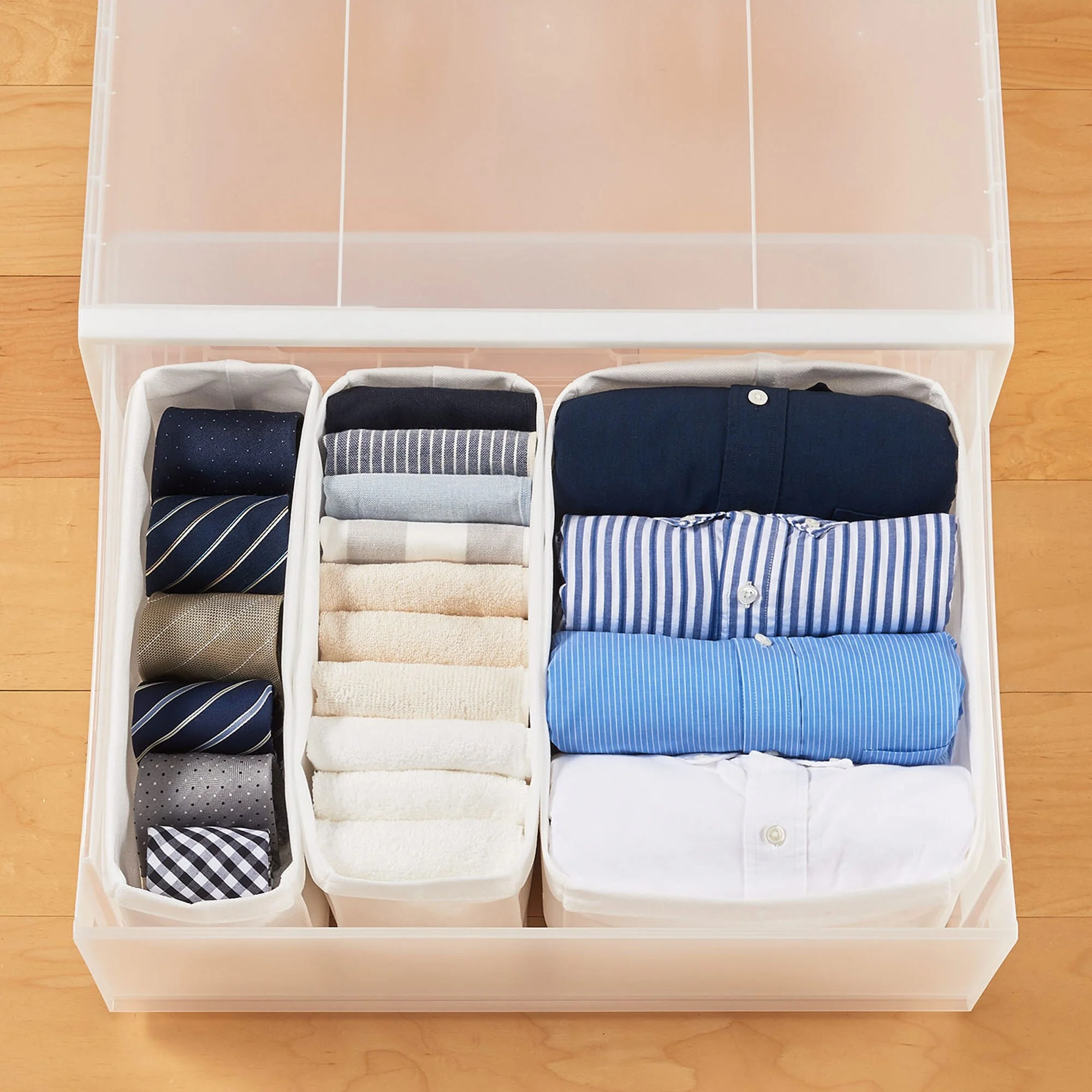 Polypropylene Storage Wide Drawer (W21.7 x D17.5") - Image 9