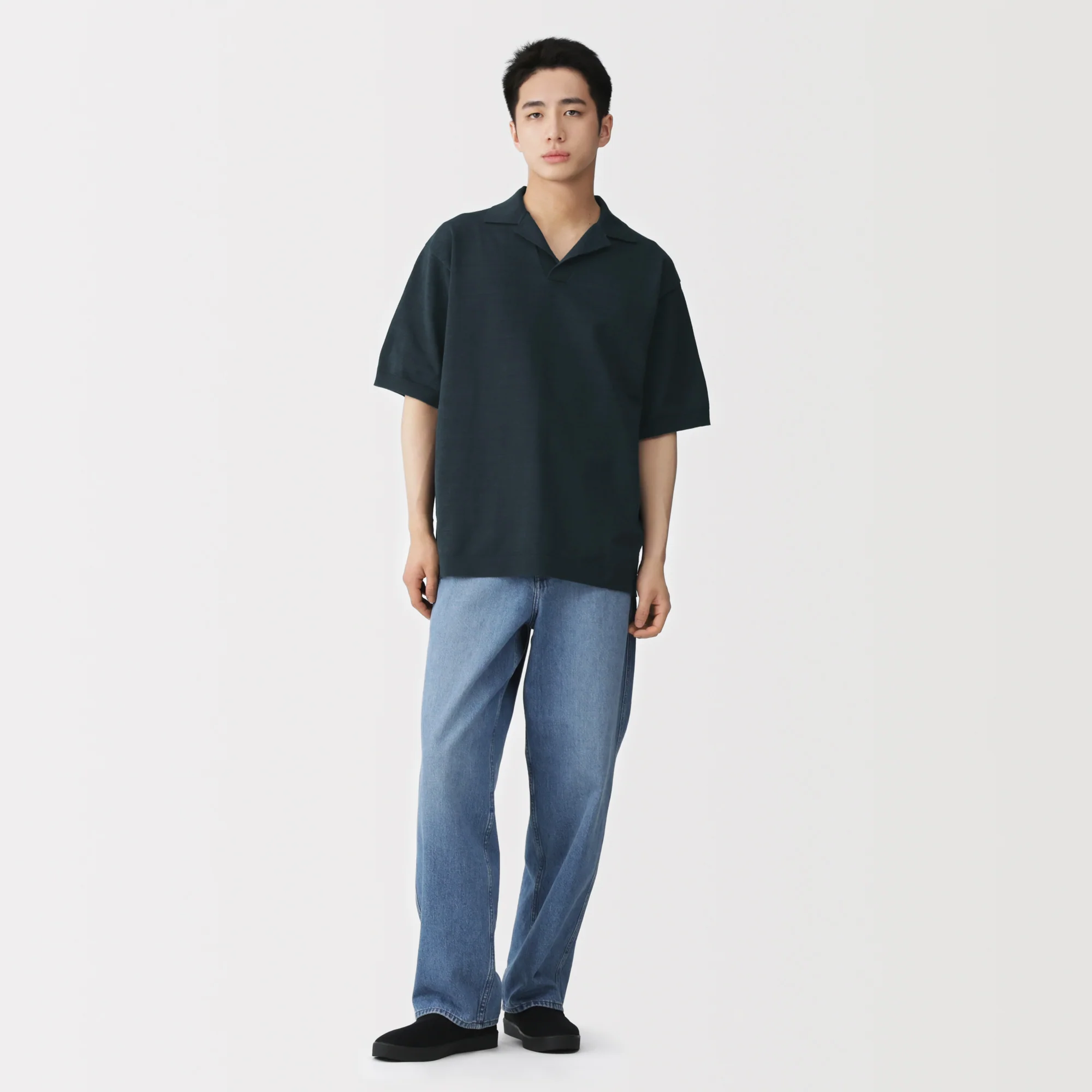 Quick Dry Open Collar Shirt - Image 4
