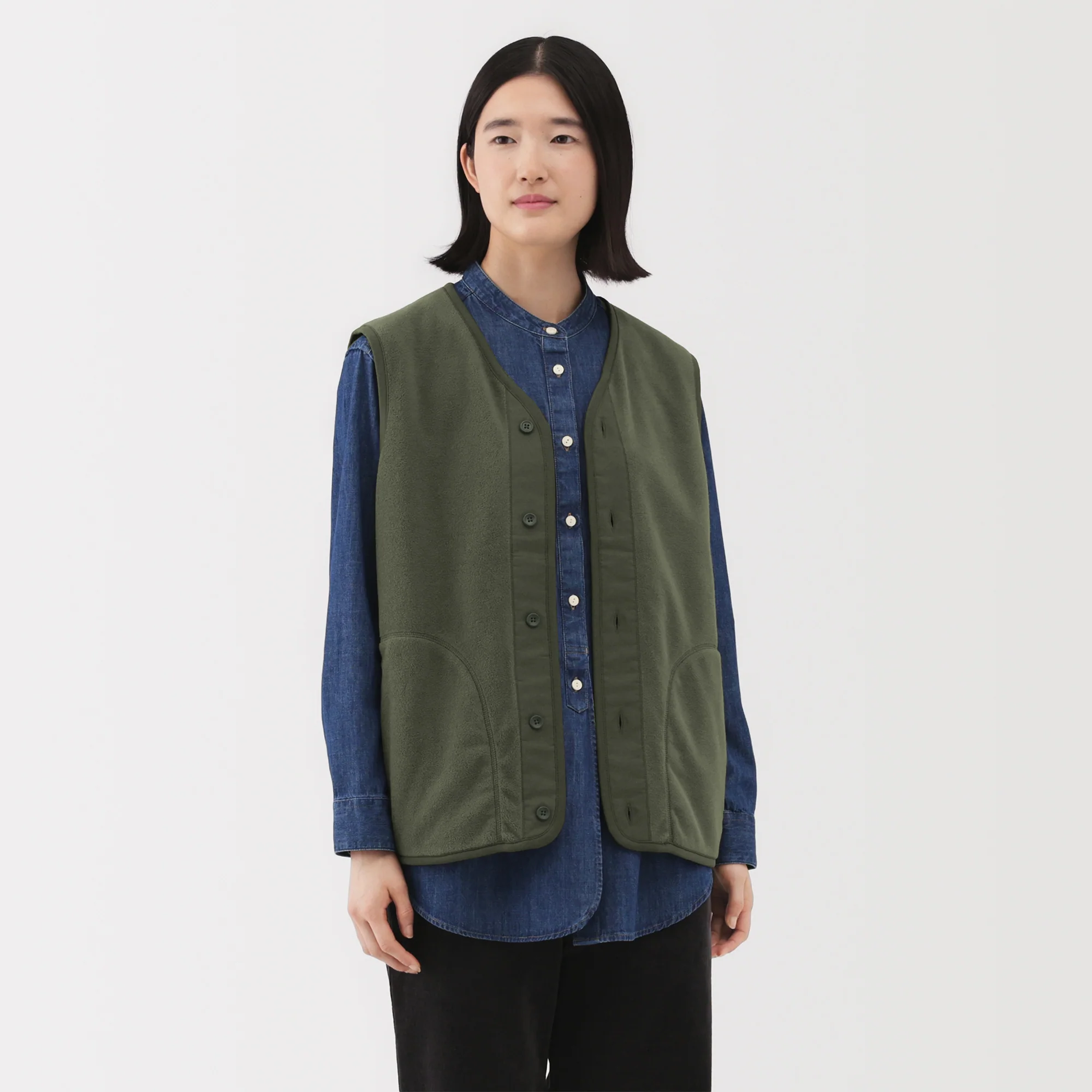 Recyclable Fleece Vest - Image 30
