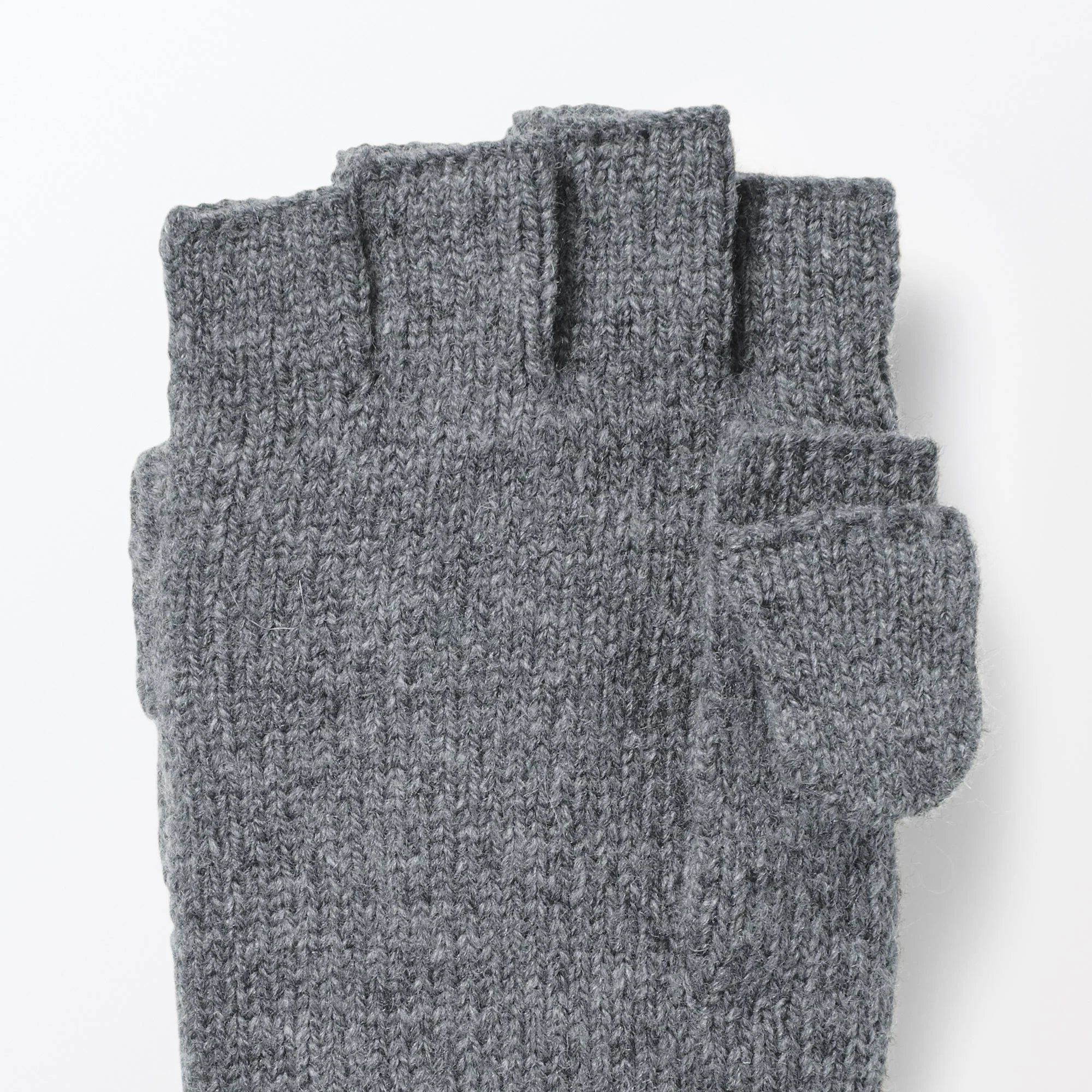 Recycled Polyester Blend Fingerless Gloves - Image 4