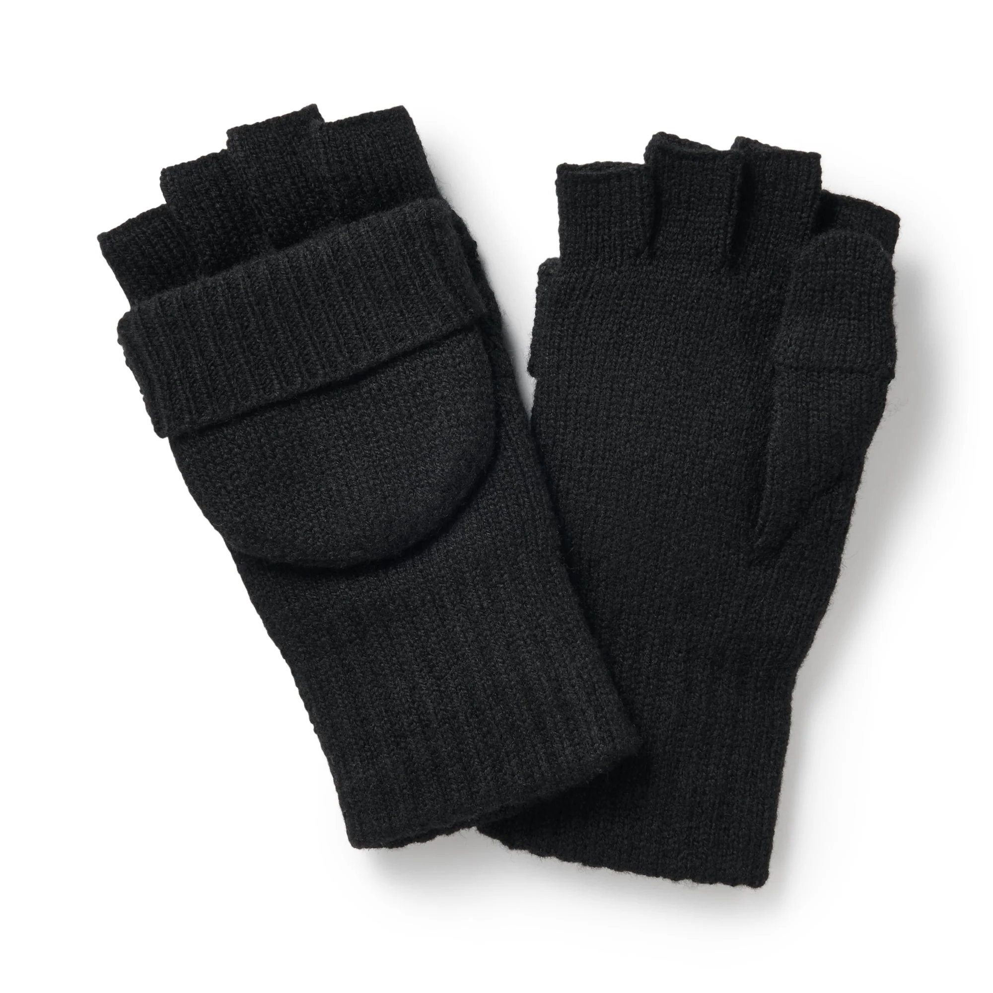 Recycled Polyester Blend Fingerless Gloves - Image 8