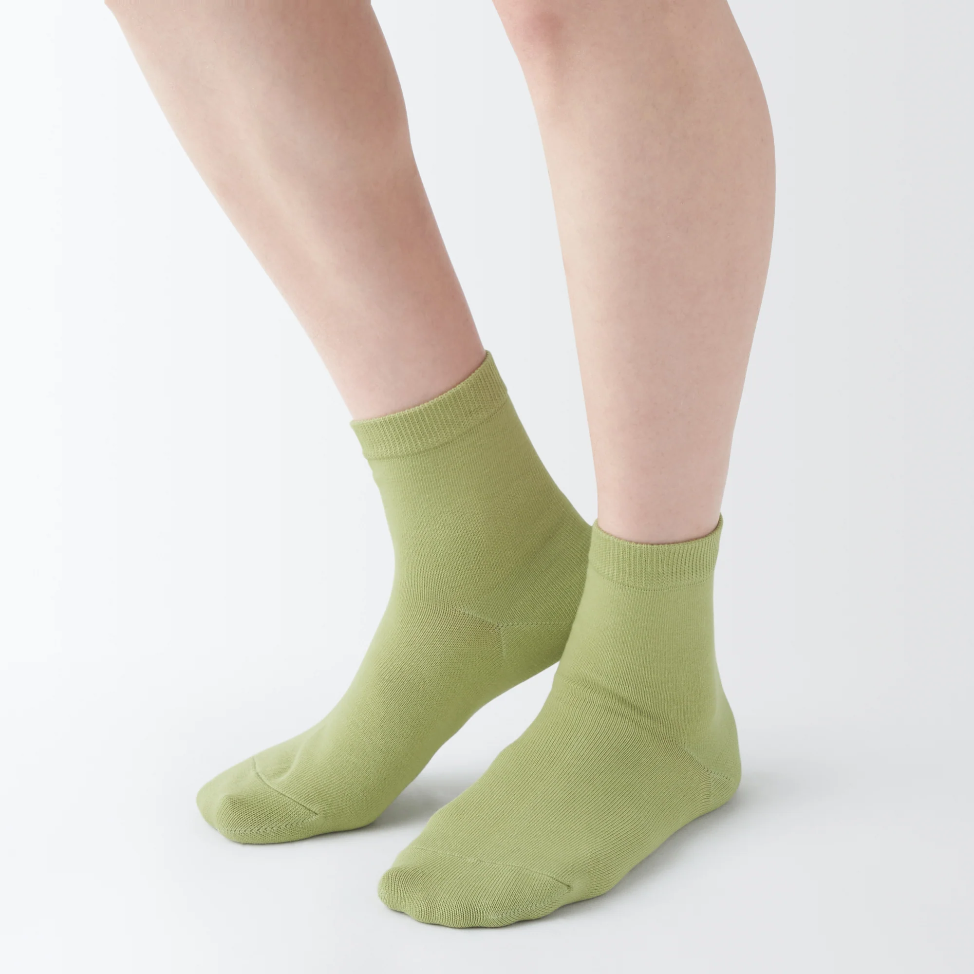 Right Angle 3 Layer Loose Top Short Socks