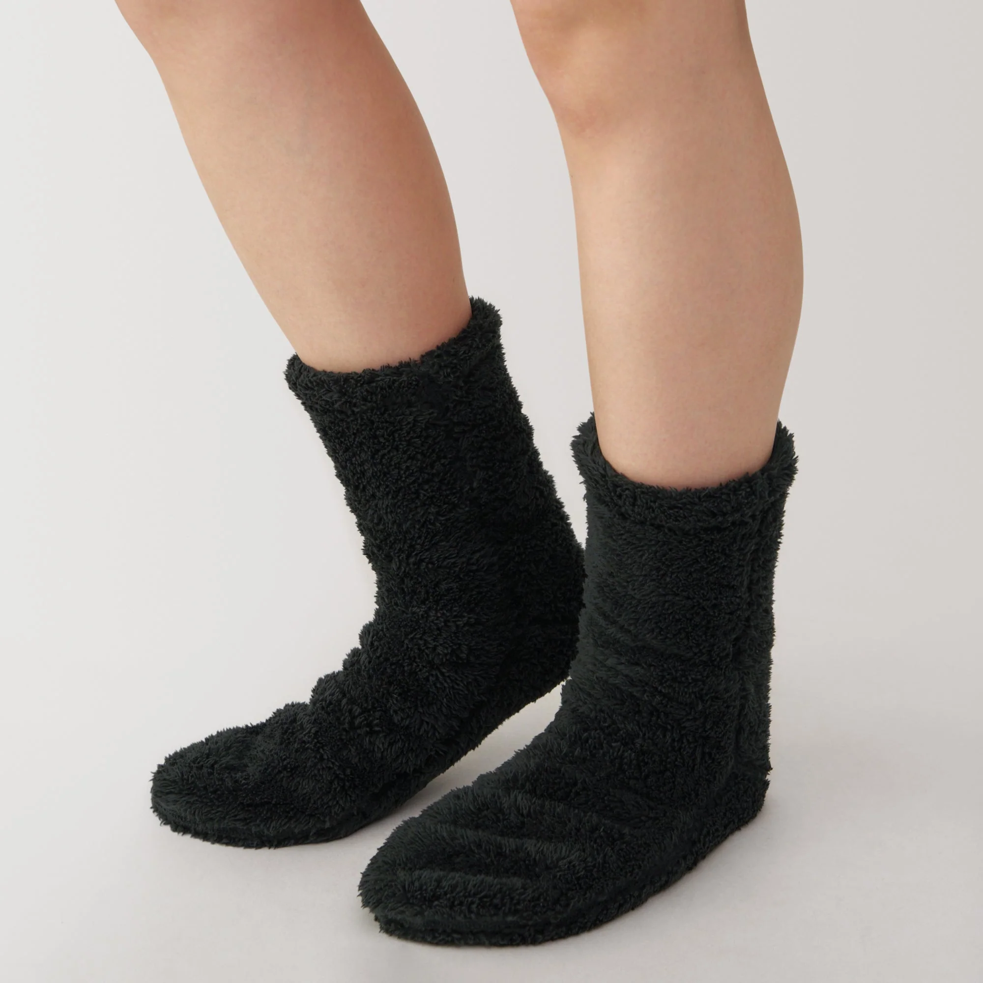 Right Angle Boa Fleece Cozy Socks - Image 6