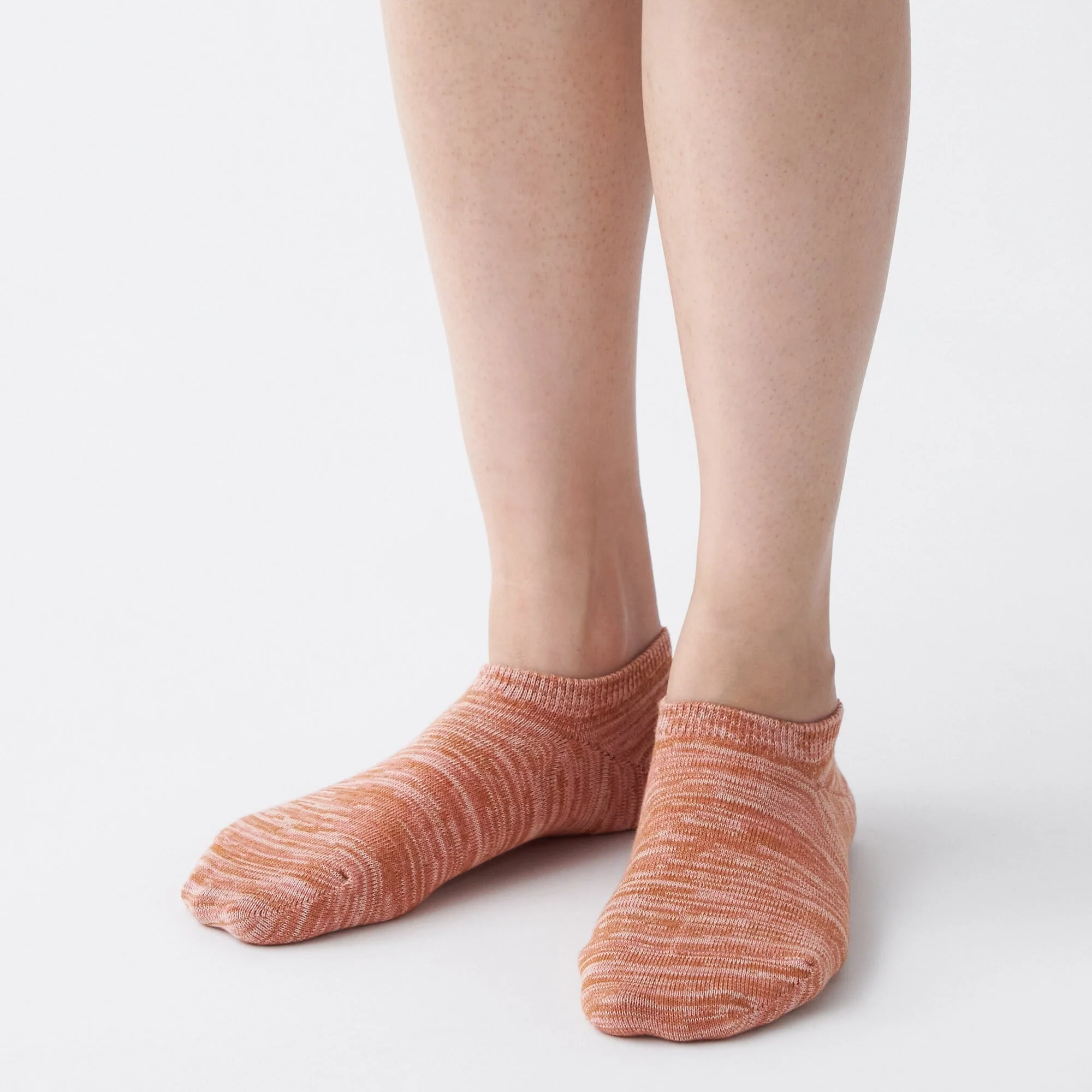 Right Angle Excess Yarn Sneaker Socks Pack of 3