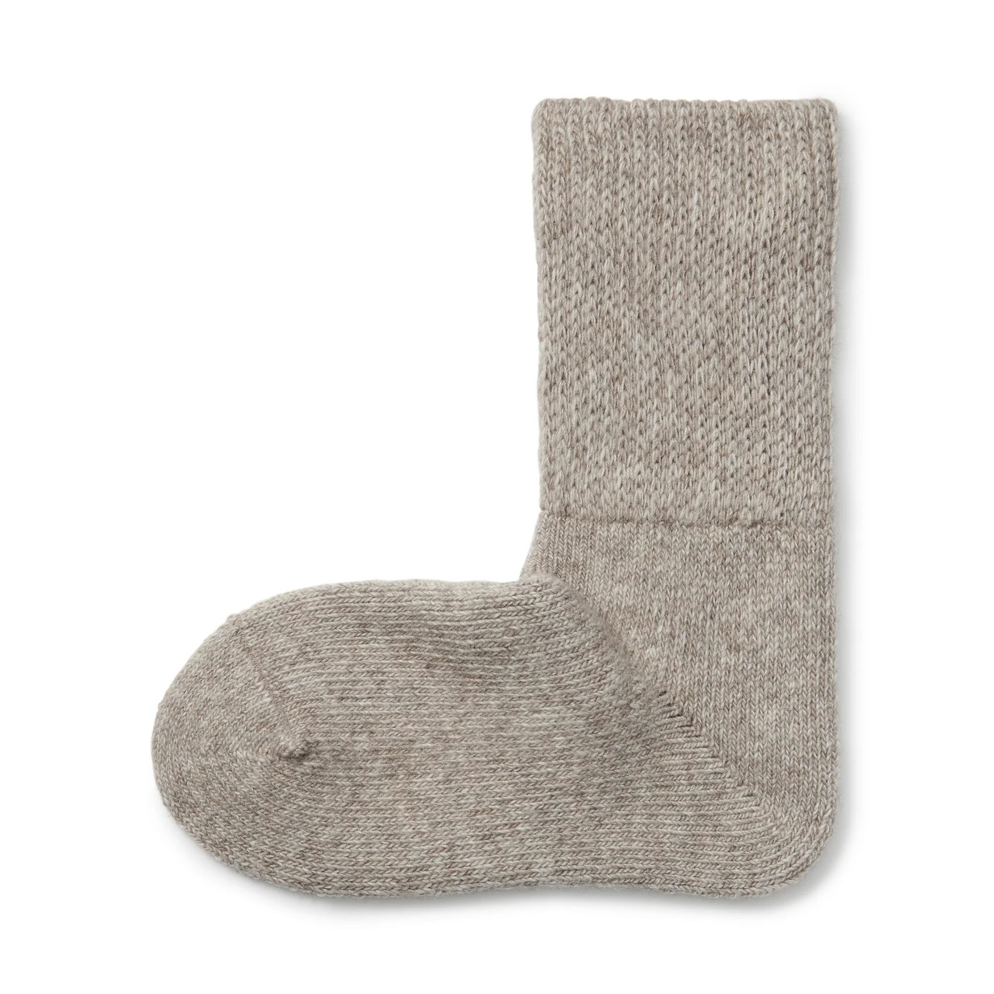 Loose Top Yak Blend Wool Cozy Socks - Image 10