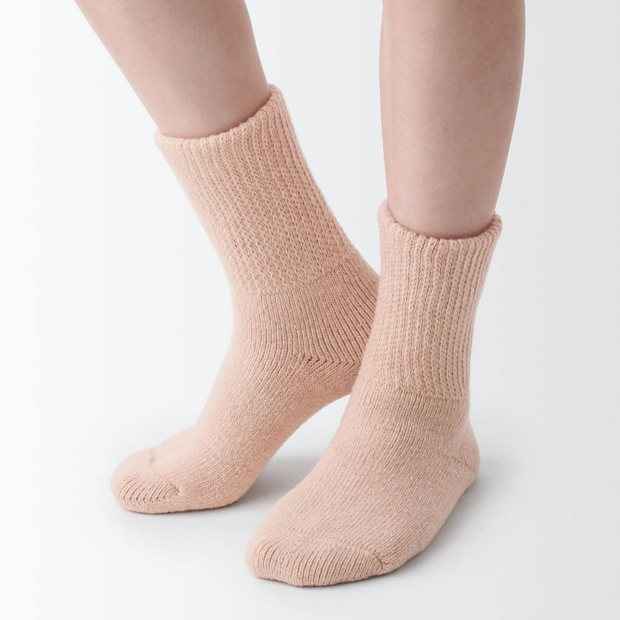 Loose Top Yak Blend Wool Cozy Socks - Image 15