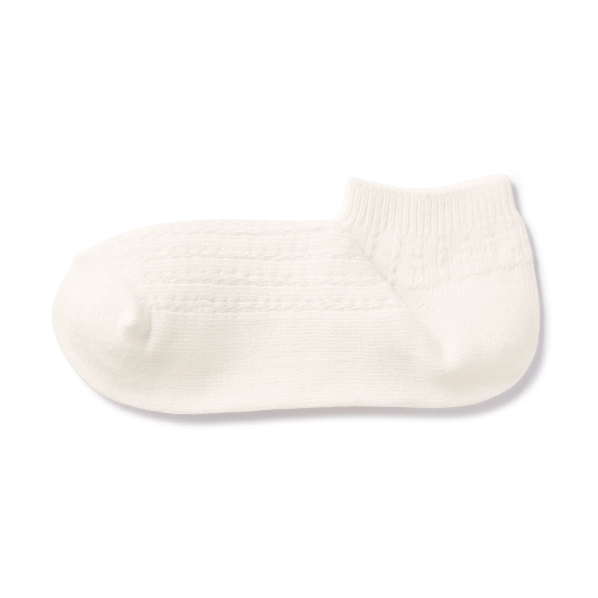 Right Angle Pattern Stitch Sneaker Socks - Image 14