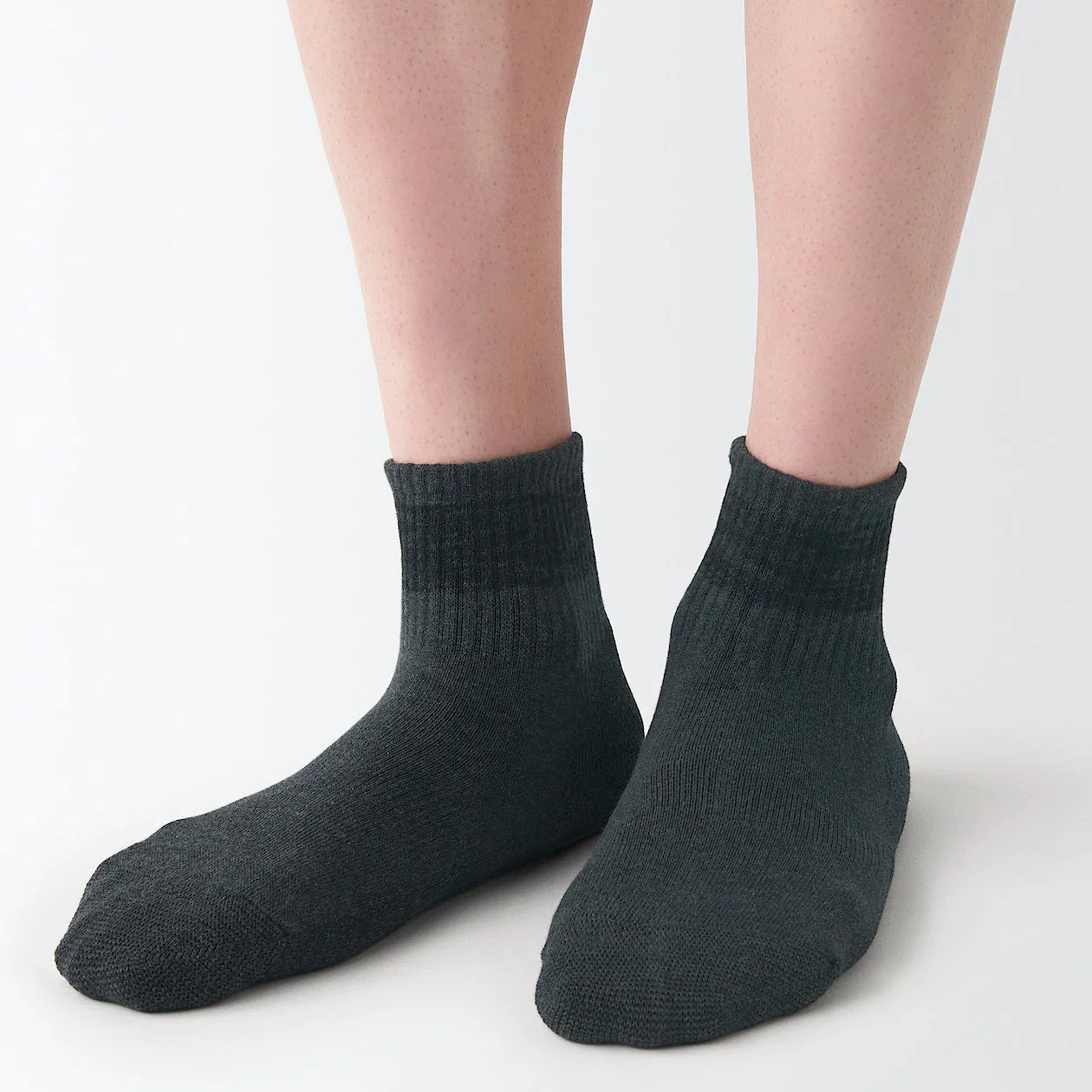 Right Angle Pile Short Socks 23-30cm - Image 11