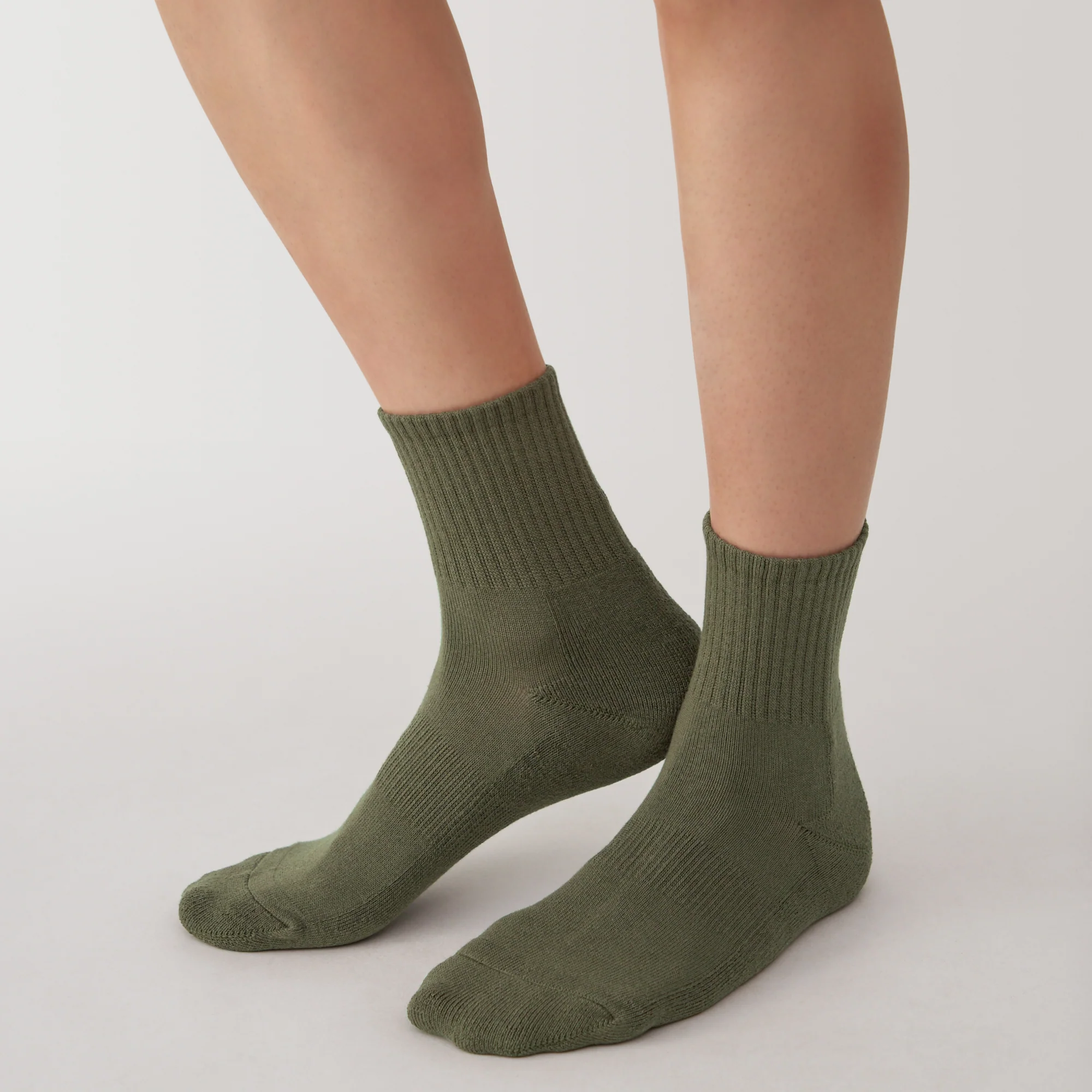 Right Angle Pile Short Socks - Image 3