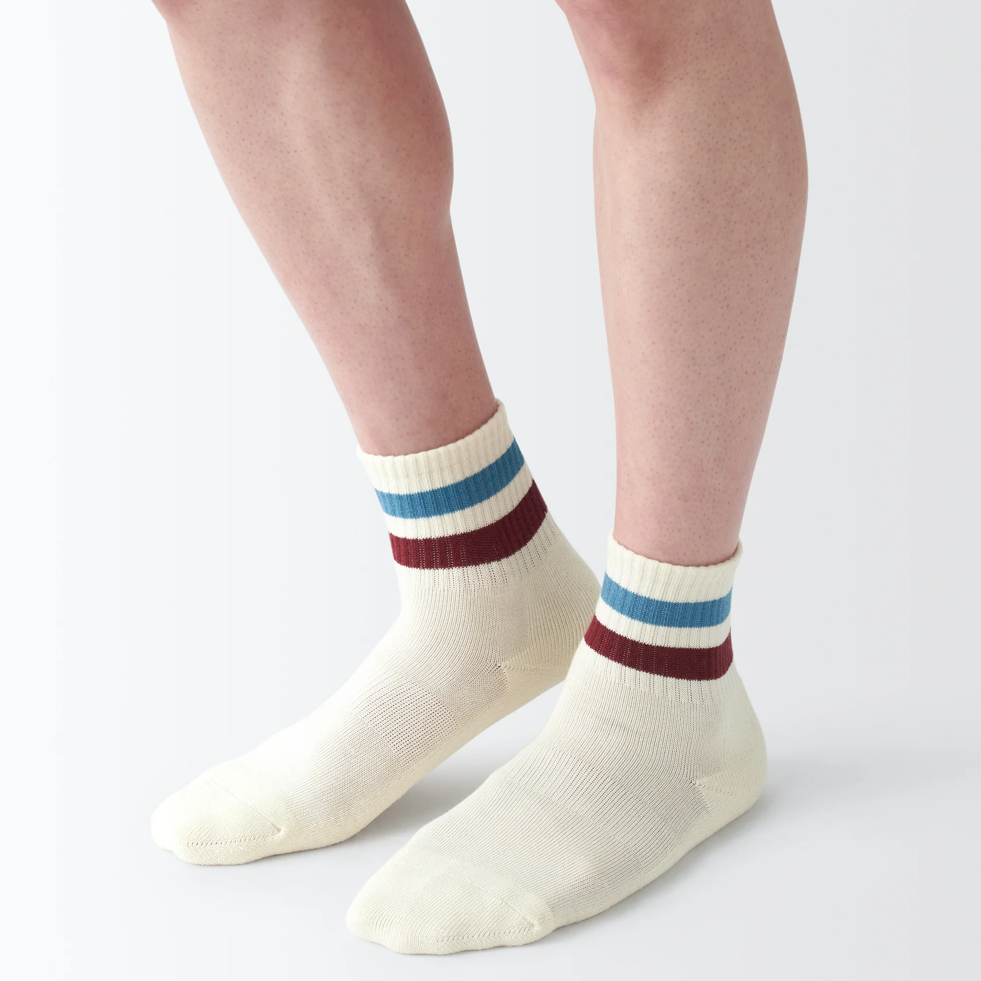 Right Angle Pile Short Socks - Image 3