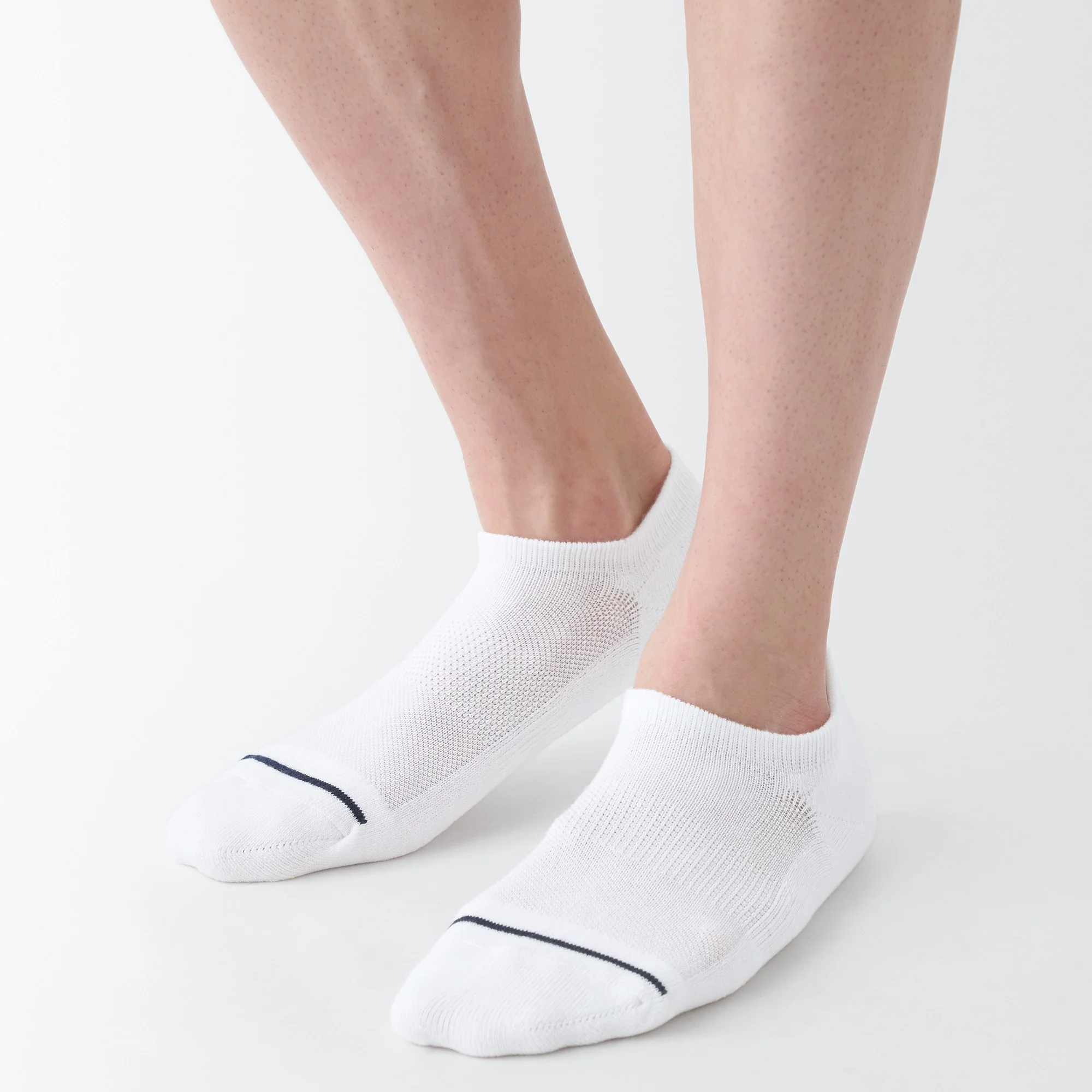Right Angle Pile Sneaker Socks 25-29cm