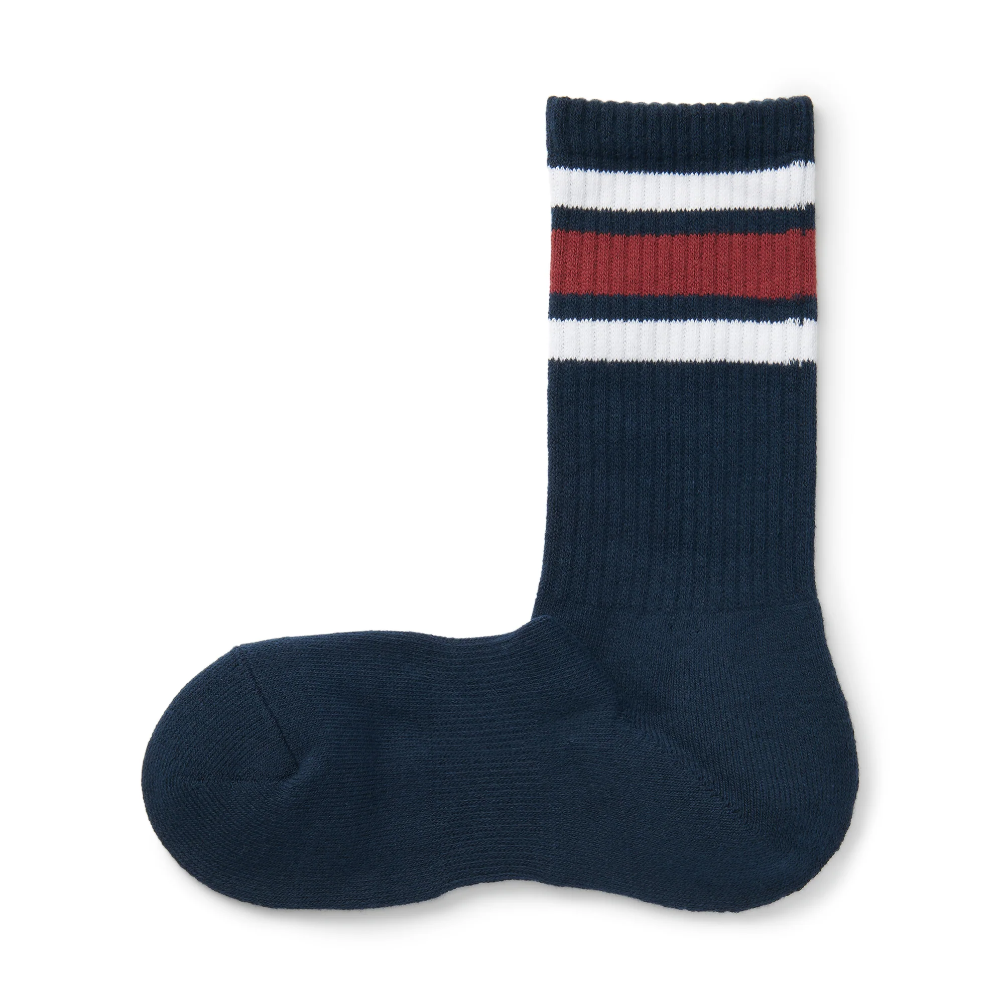 Right Angle Pile Striped Socks - Image 2