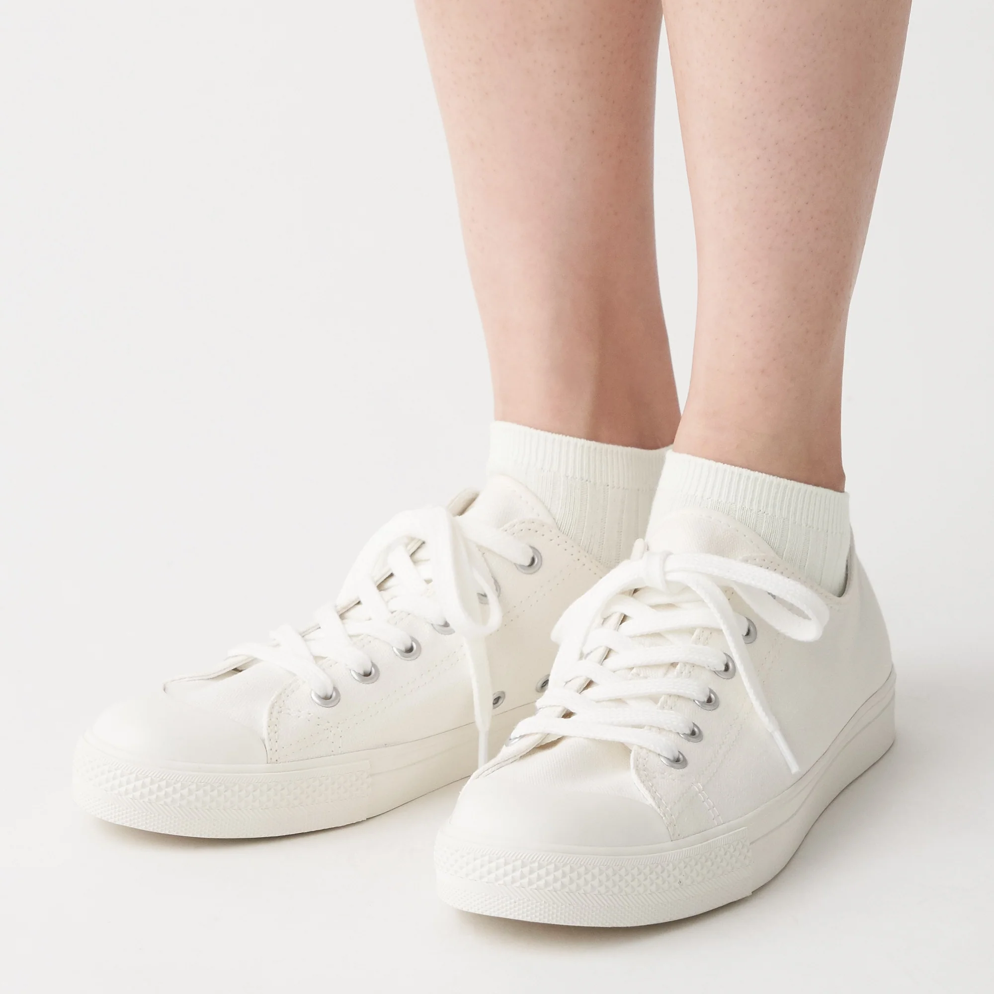 Right Angle Rib Sneaker Socks 23-25cm - Image 4