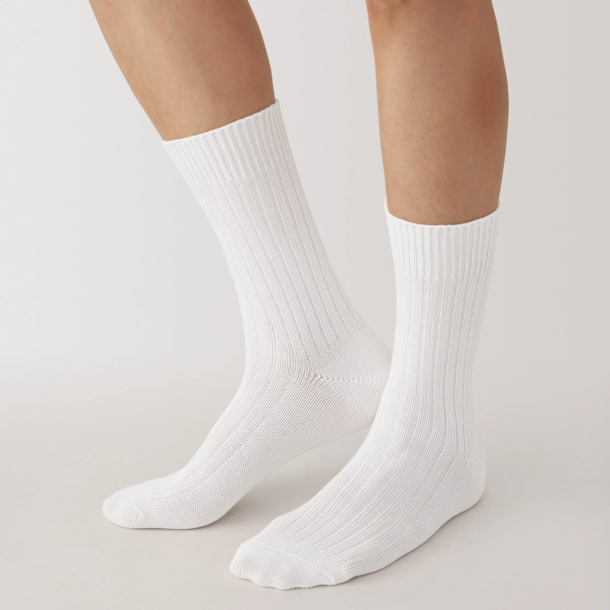 Right Angle Ribbed Thick Socks - Image 3