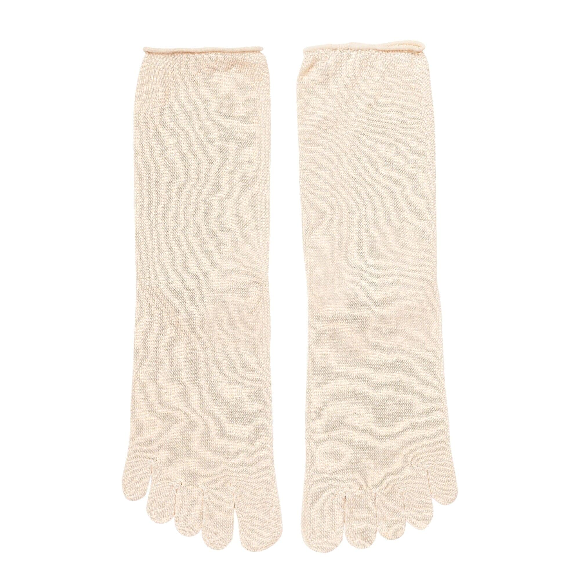 Right Angle Silk Blend 5-Toe Socks - 24.0cm (US W7.5/M6) - Image 2