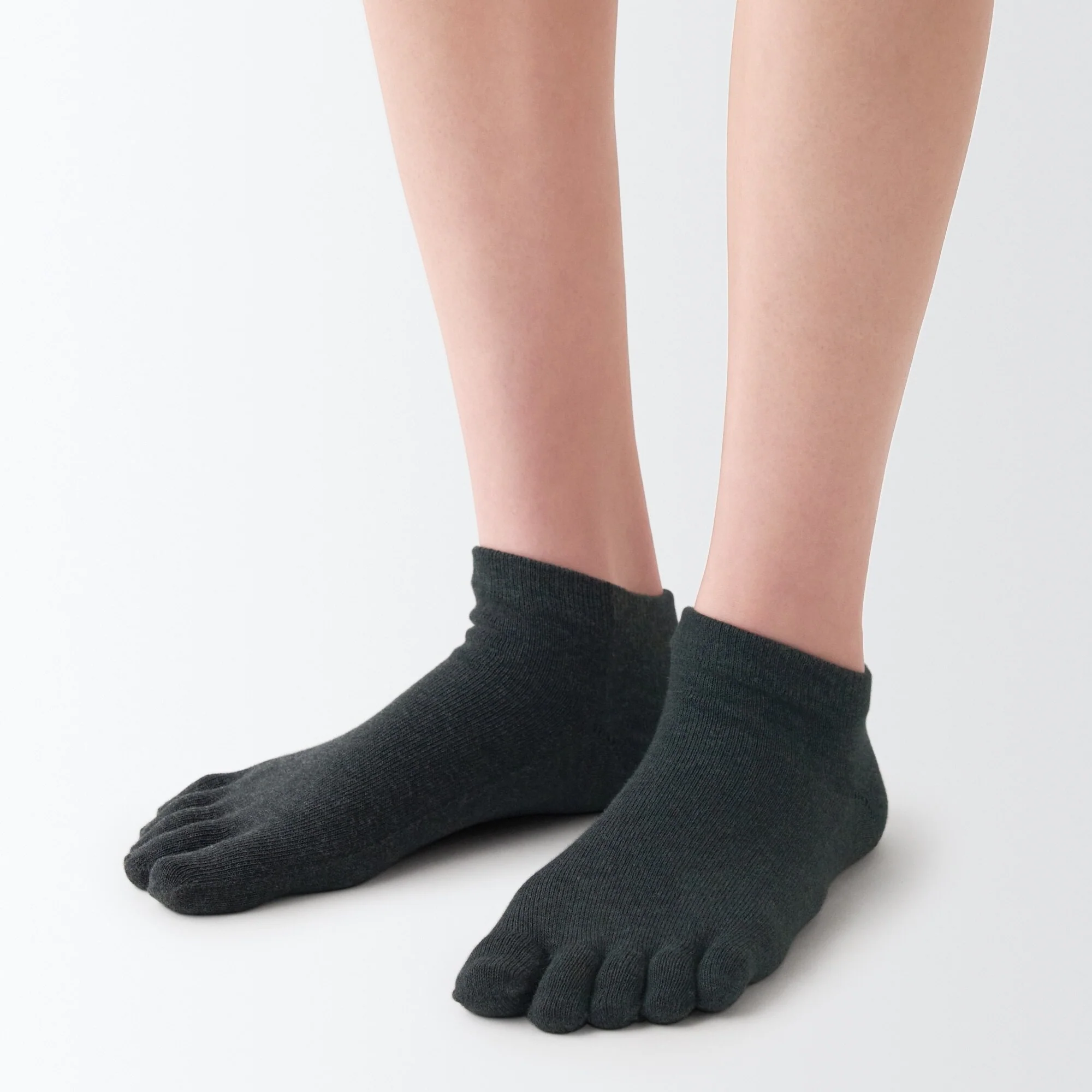 Right Angle Sneaker 5-Toe Socks